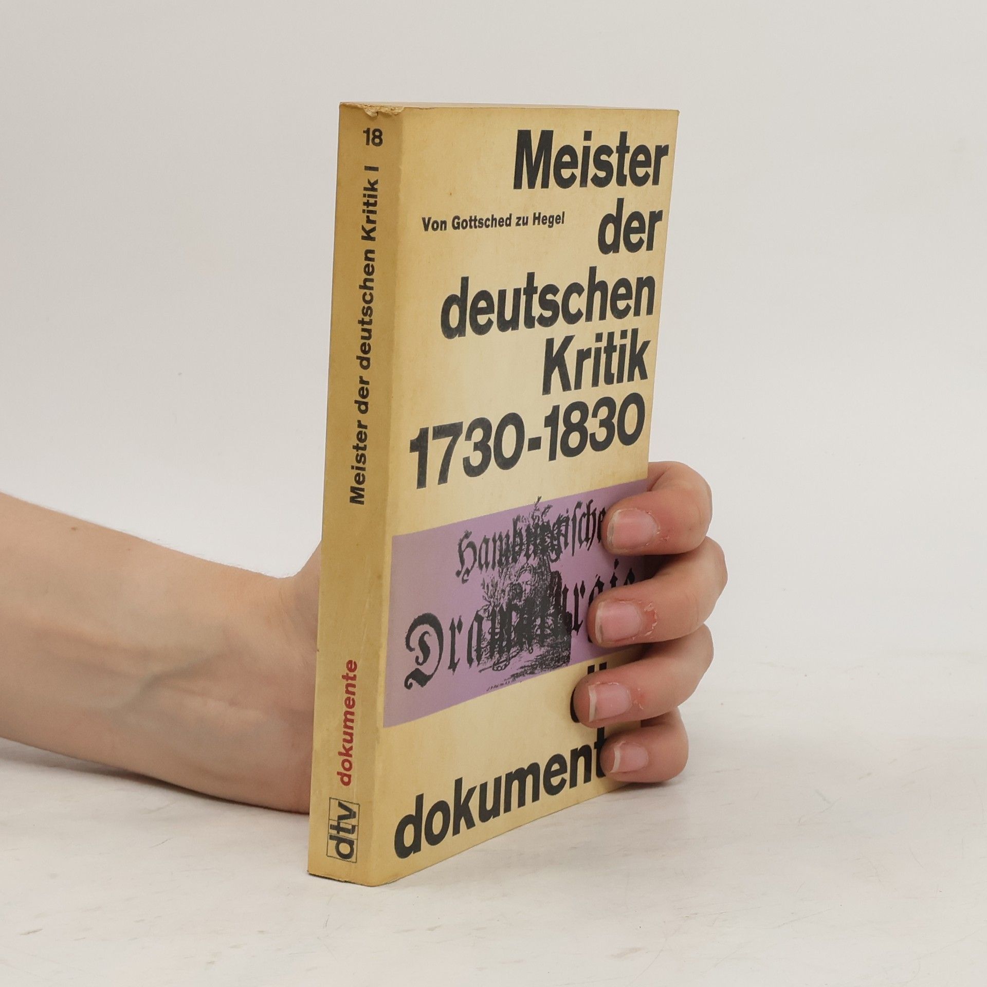 Gerhard Friedrich Hering Meister der deutschen Kritik. Von Gottsched zu Hegel, 1730-1830