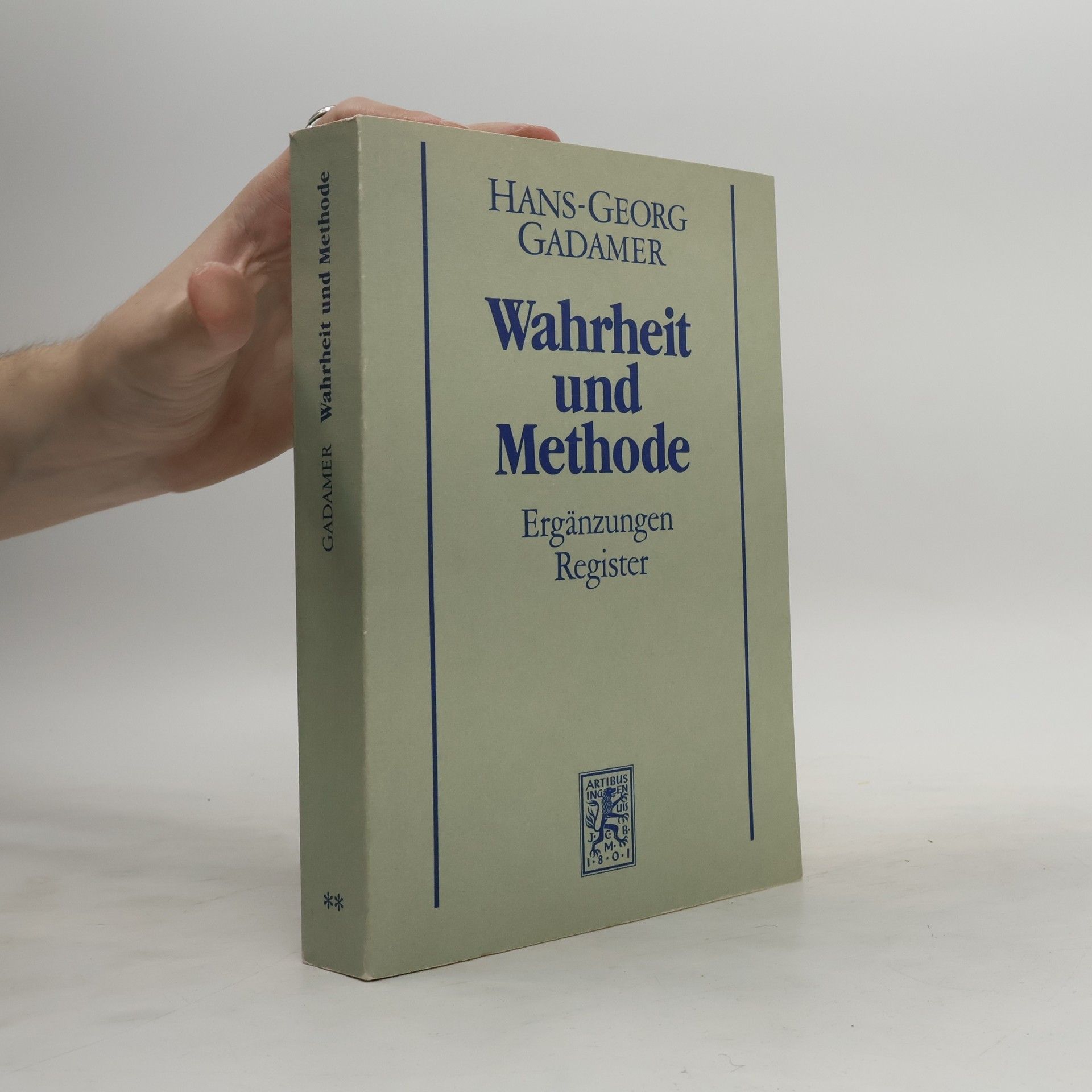 Hans-Georg Gadamer Hermeneutik. Tl.2