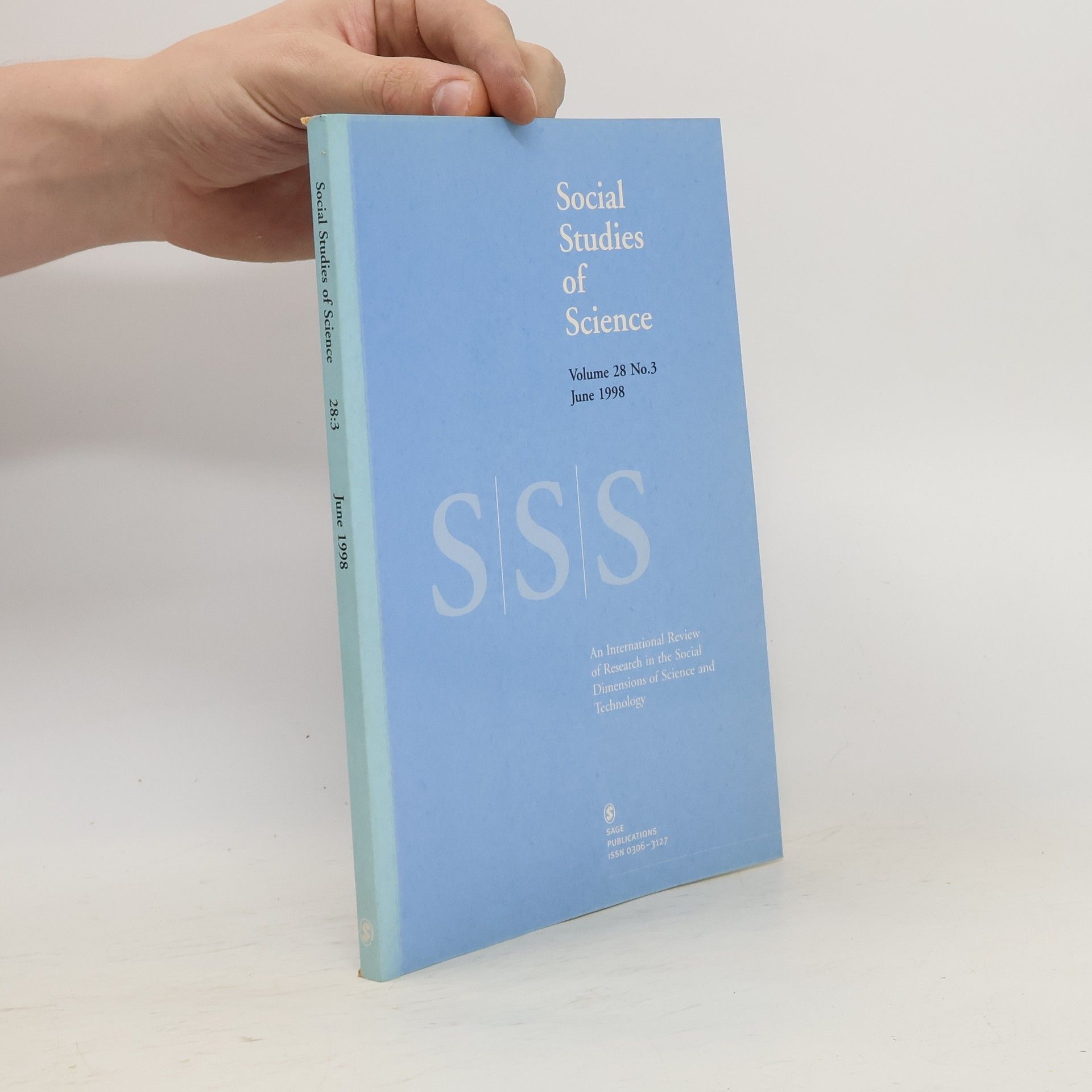 Autorenkollektiv Social Studies of Science. Volume 28. No.3