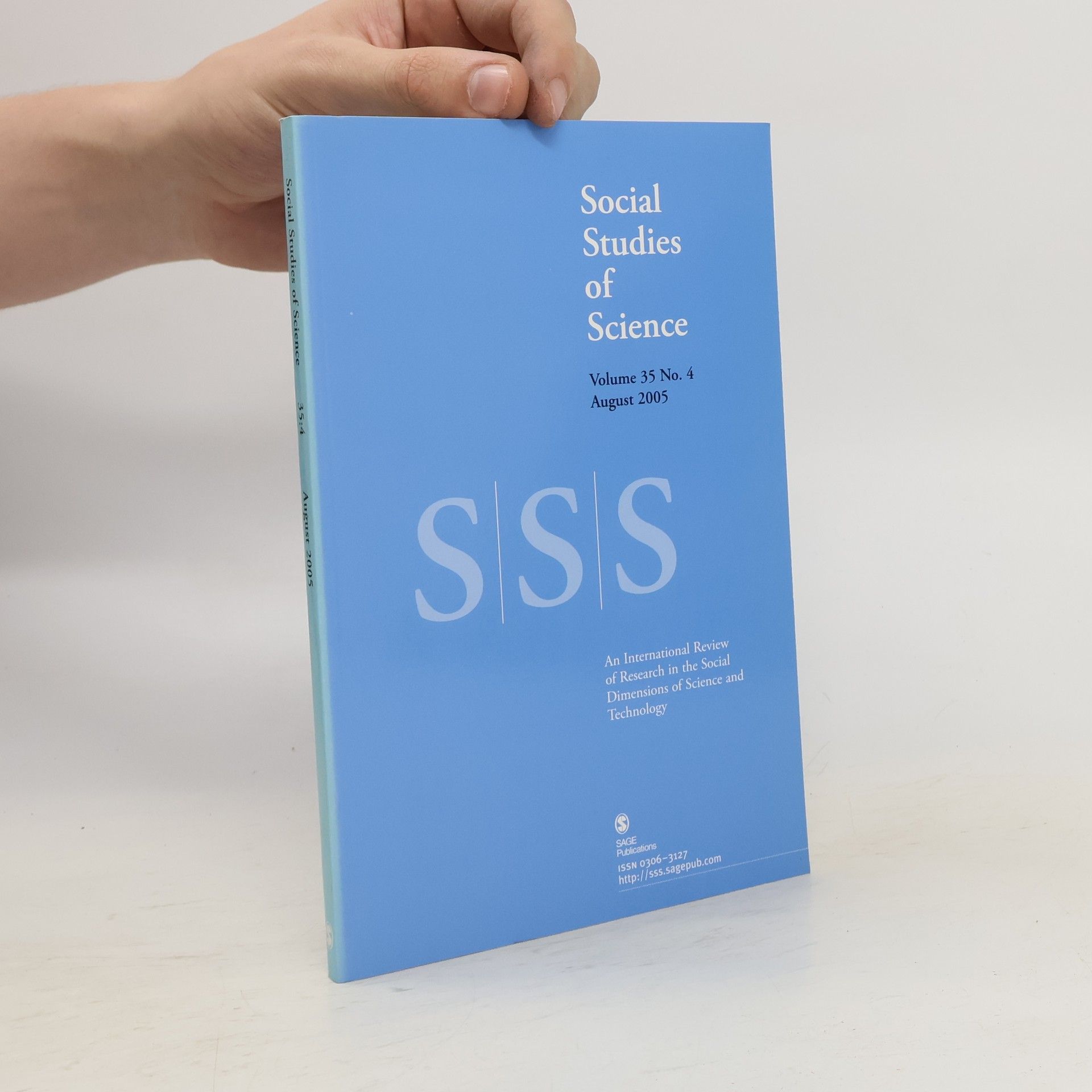 Collectif d'auteurs  Social Studies of Science. Volume 35. No. 4