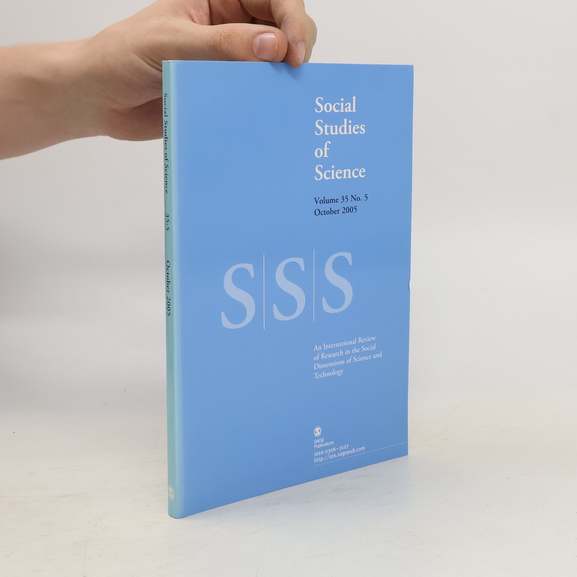 Collectif d'auteurs Social Studies of Science. Volume 35. No. 5