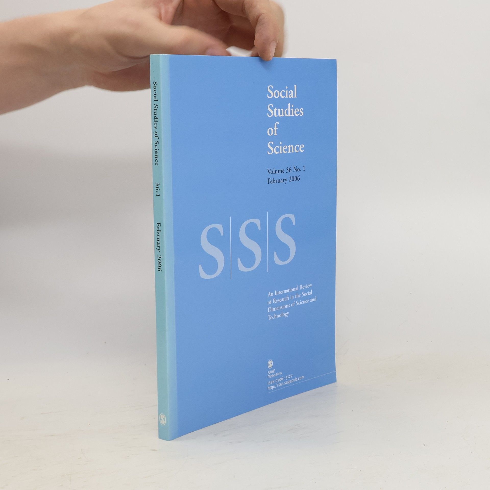 Collectif d'auteurs Social Studies of Science. Volume 36. No. 1