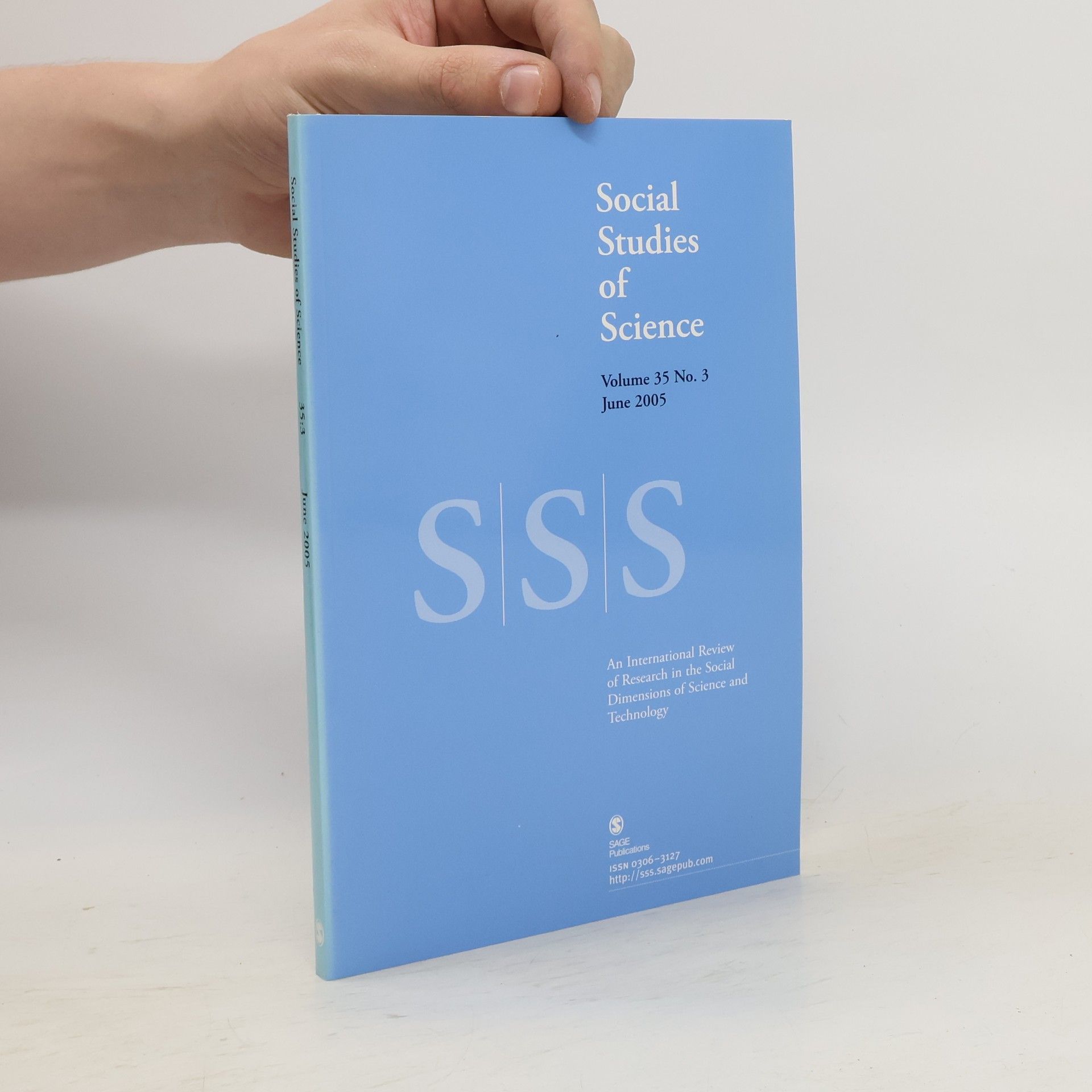 Collectif d'auteurs Social Studies of Science. Volume 35. No. 3