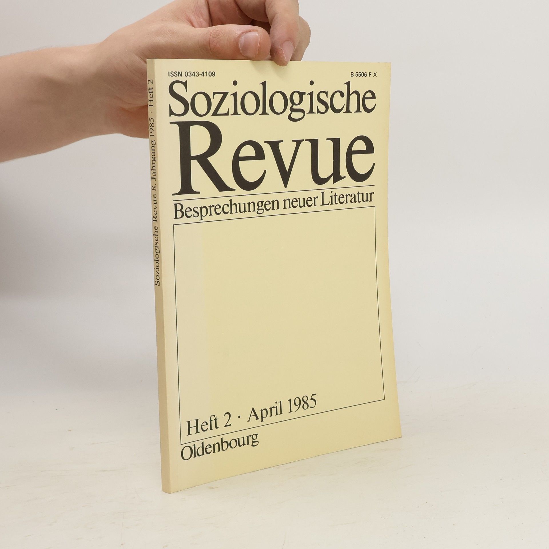 Various authors Soziologische Revue. Heft 2