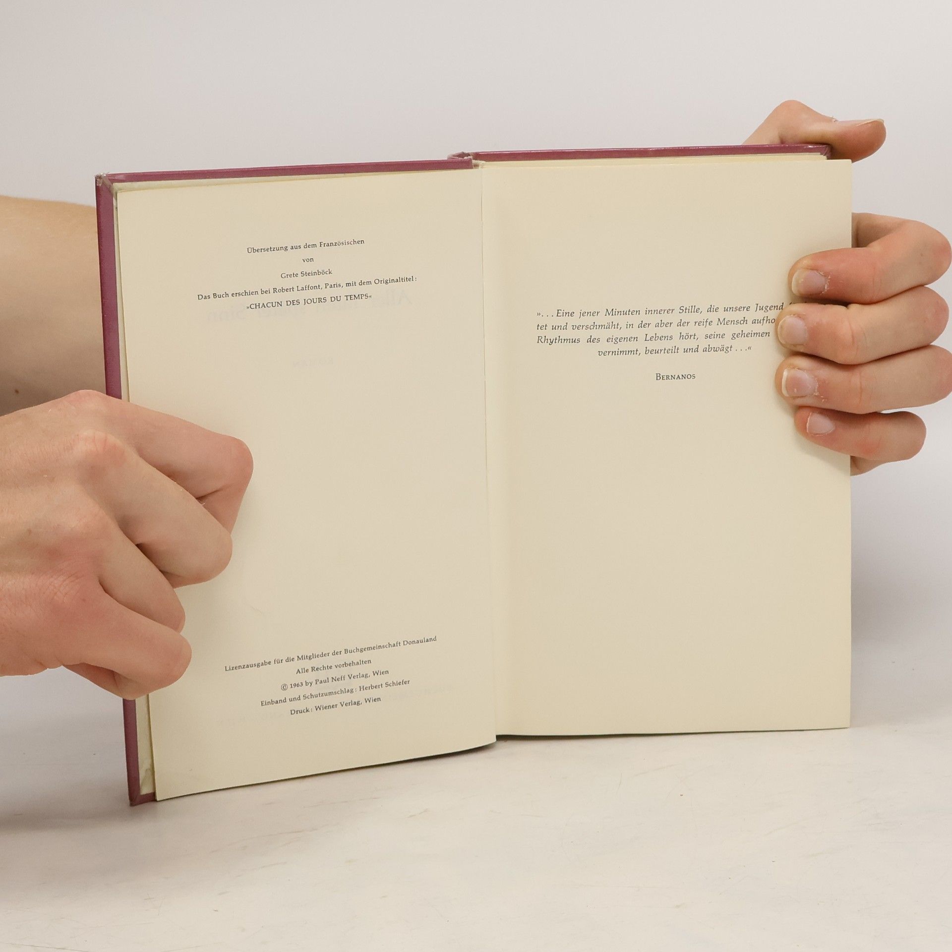 Various authors Aller Taten später Sinn