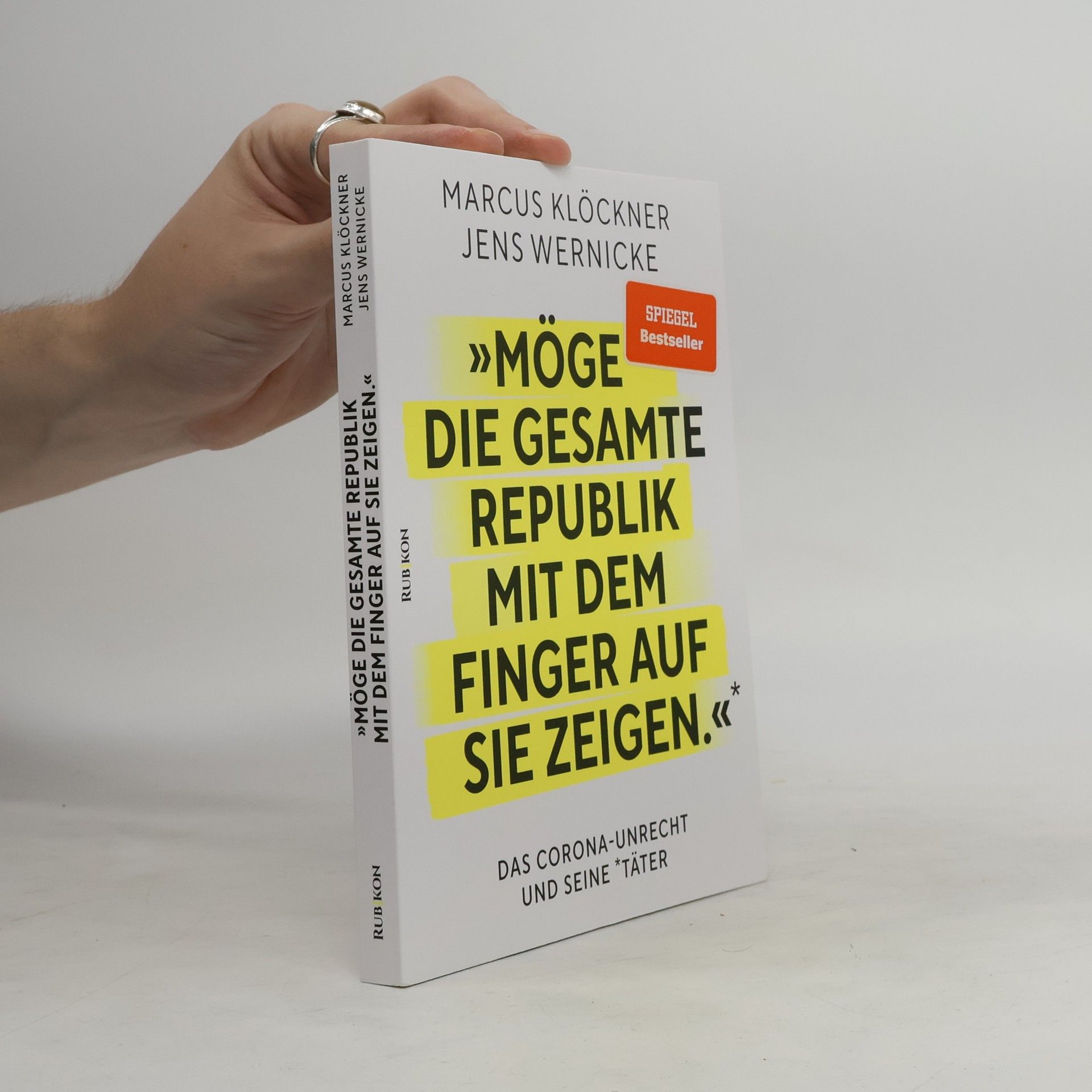 Marcus Klöckner »Möge die gesamte Republik mit dem Finger auf sie zeigen.«