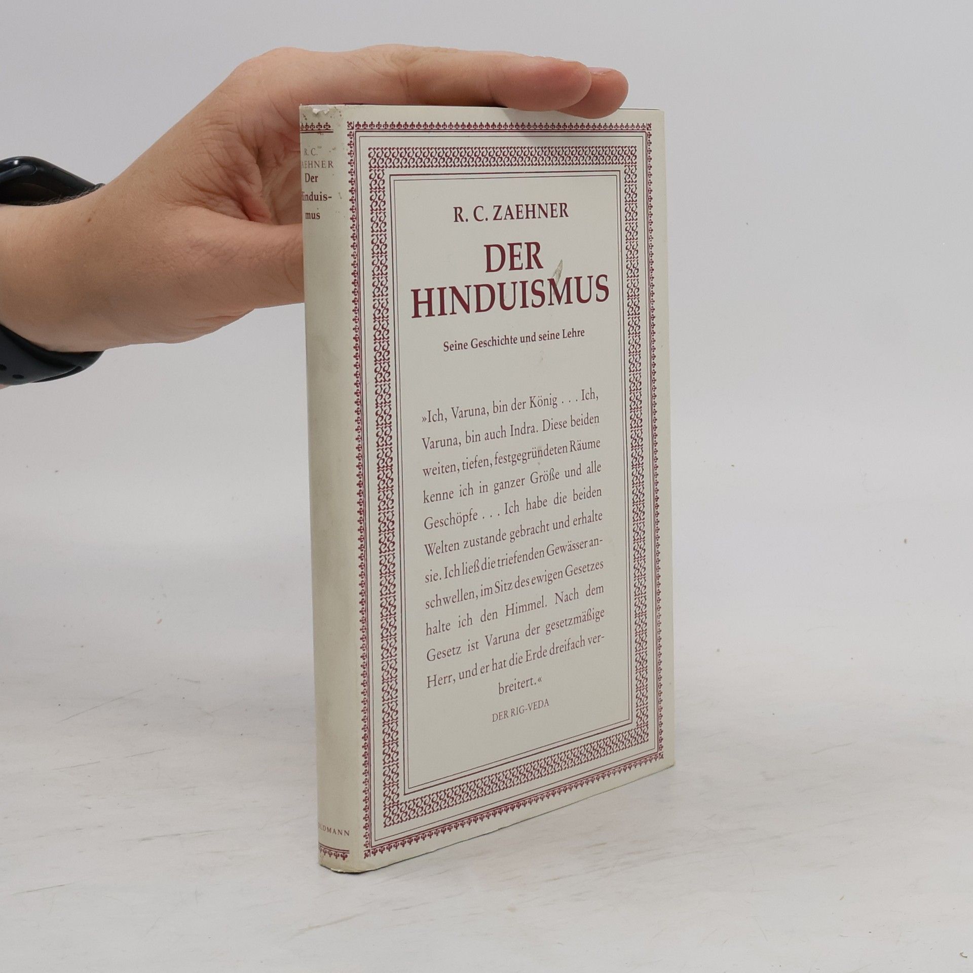 Robert Charles Zaehner Der Hinduismus