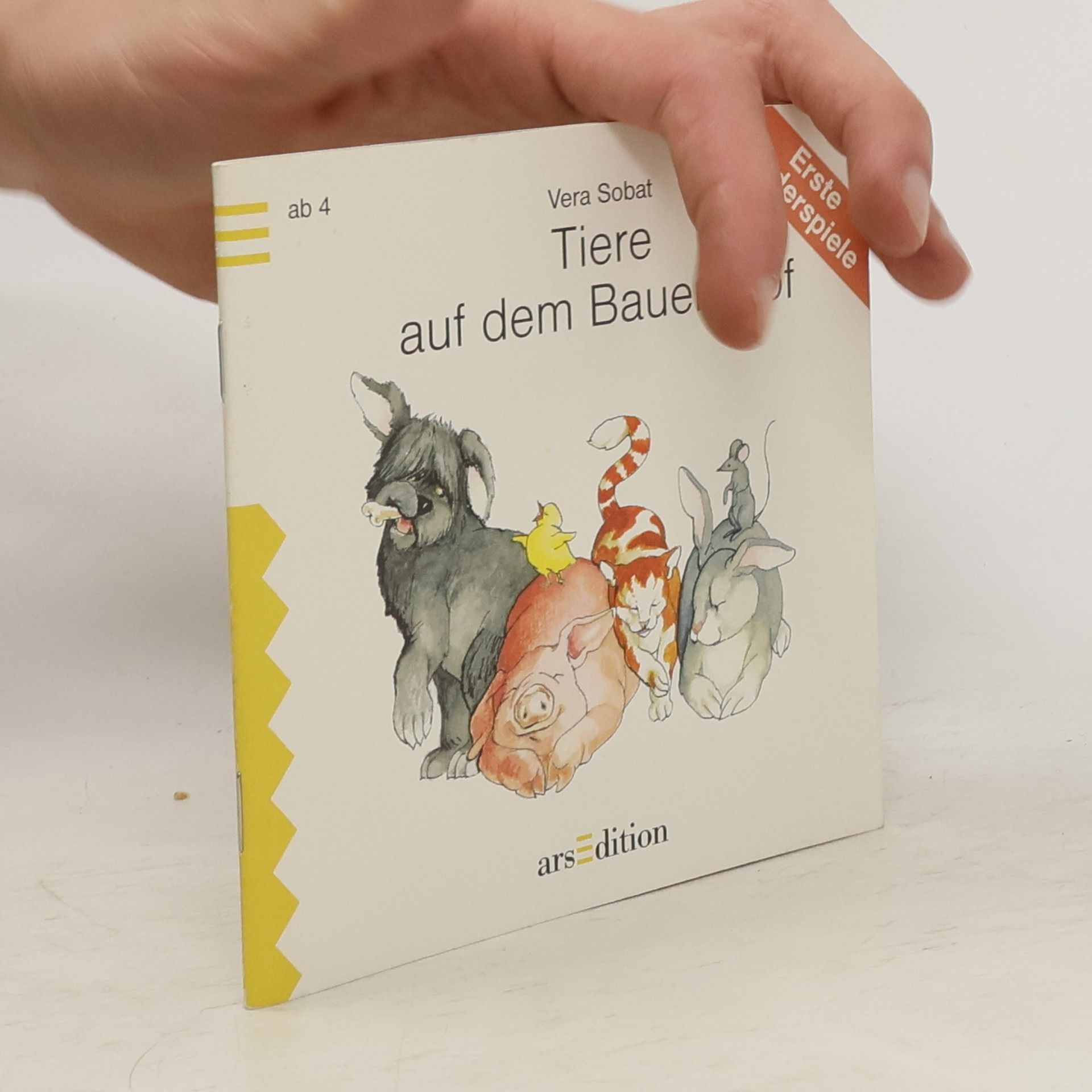 Vera Sobat Tiere auf dem Bauernhof. Erste Förderspiele.