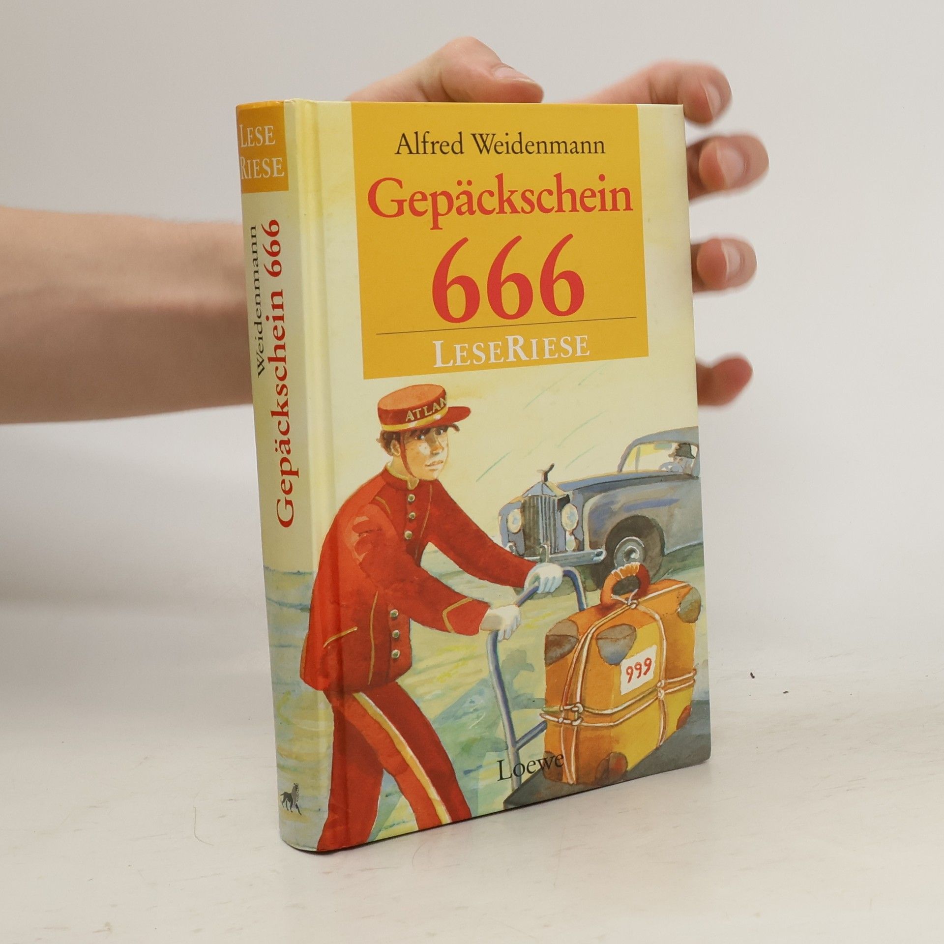 Alfred Weidenmann Gepäckschein 666