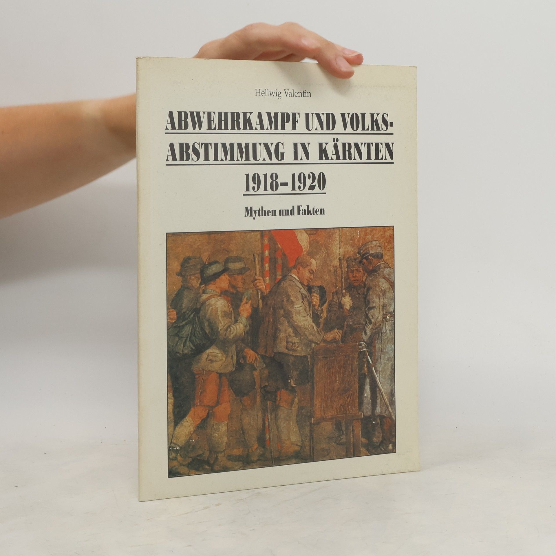 Hellwig Valentin Abwehrkampf und Volksabstimmung in Kärnten 1918 - 1920
