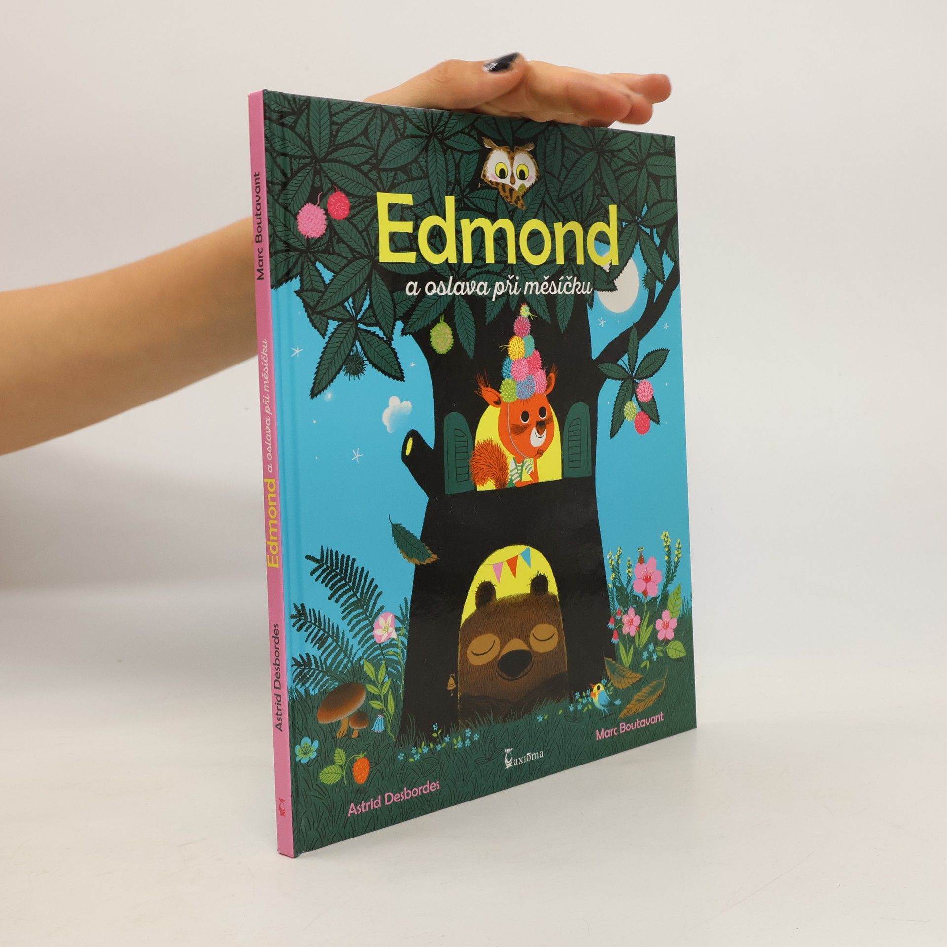 Astrid Desbordes Edmond a oslava při měsíčku
