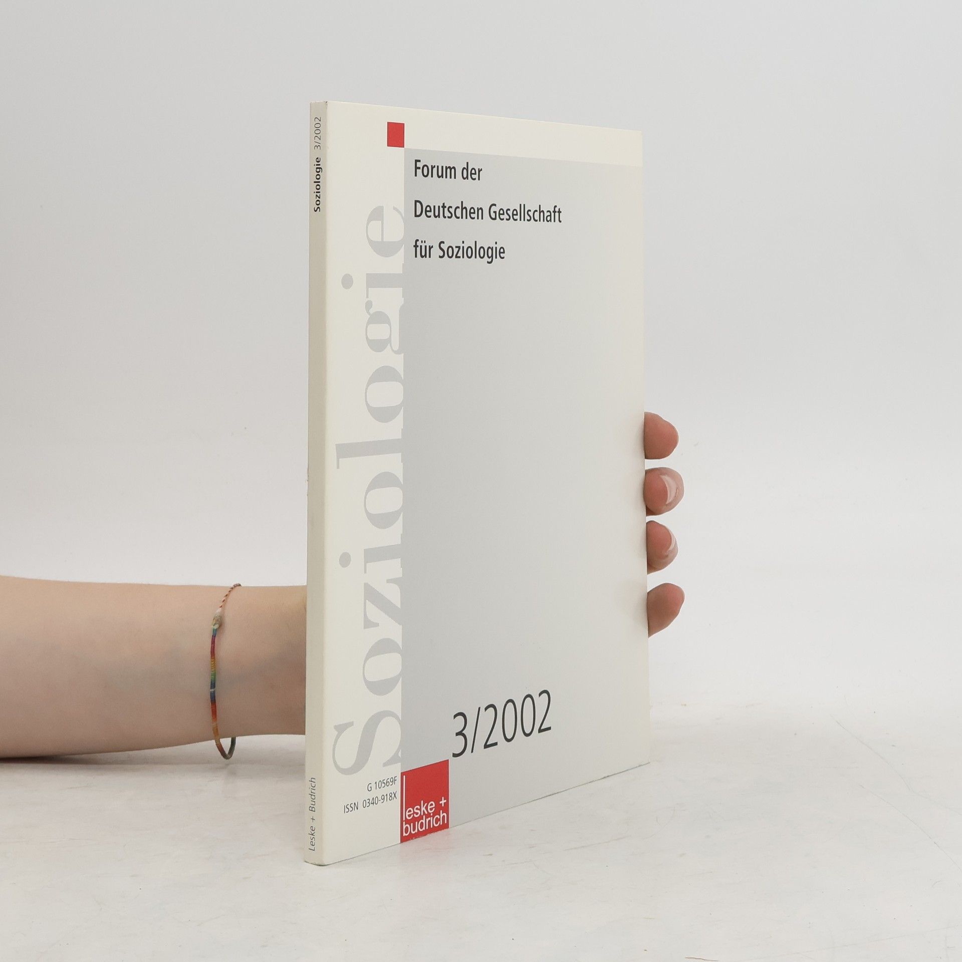 Collectif d'auteurs Soziologie 3/2002