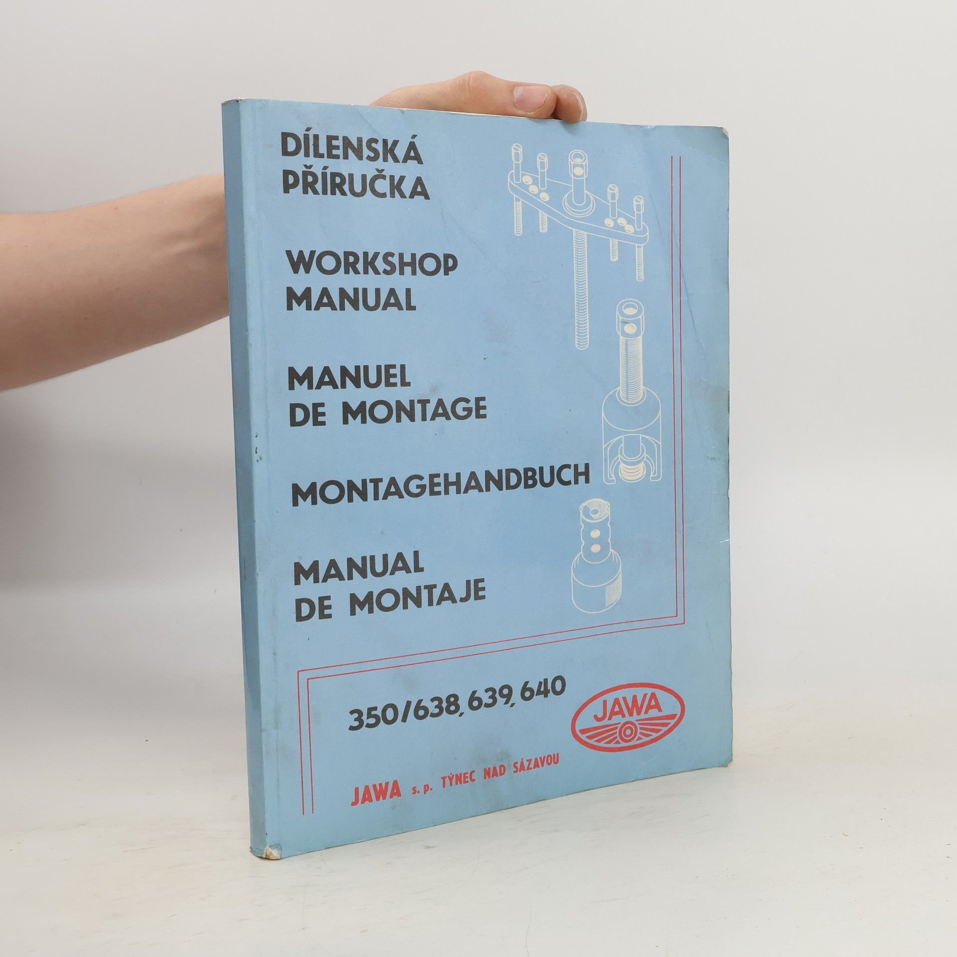 Various authors Dílenská příručka Jawa350/638,639,640