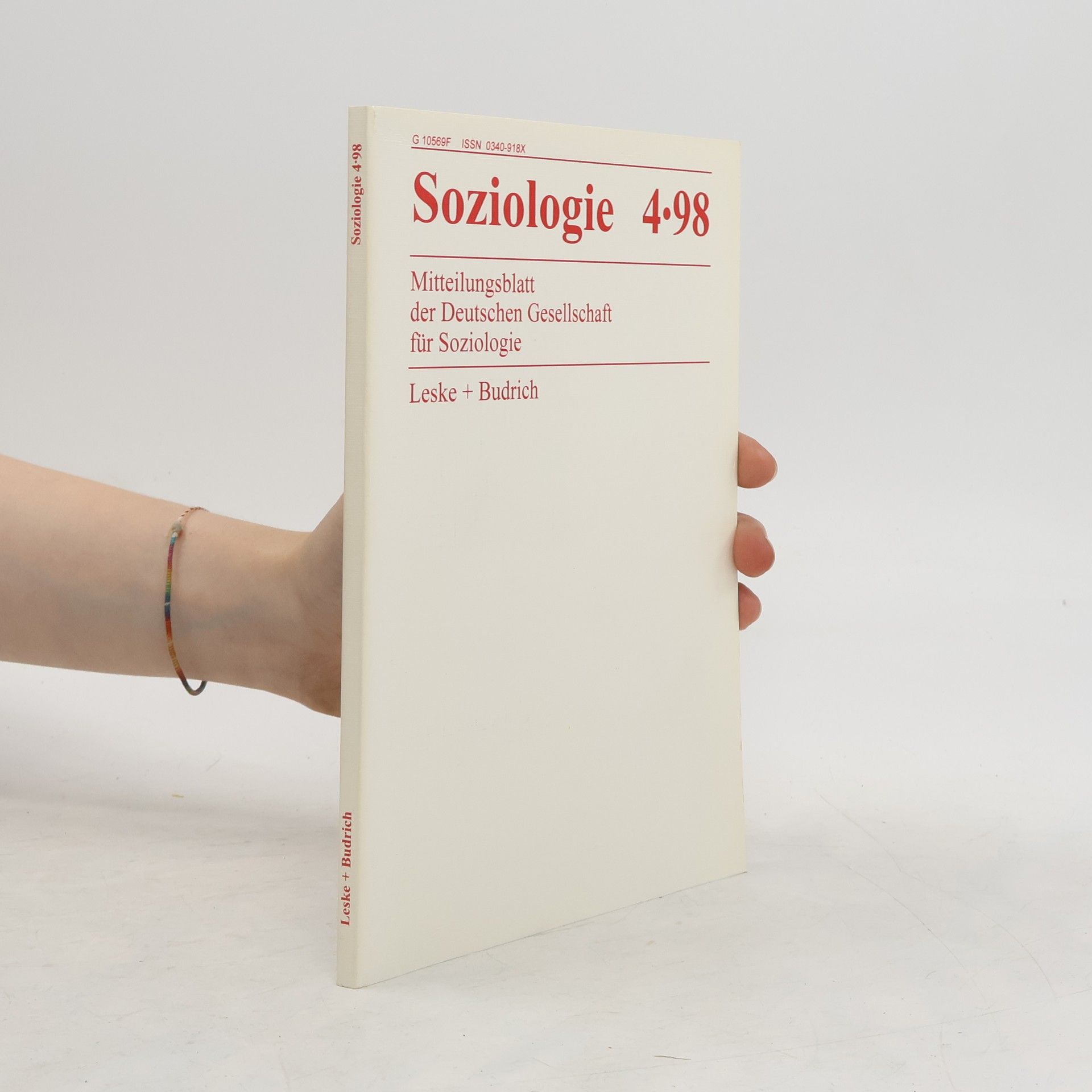 Collectif d'auteurs Soziologie 4/98