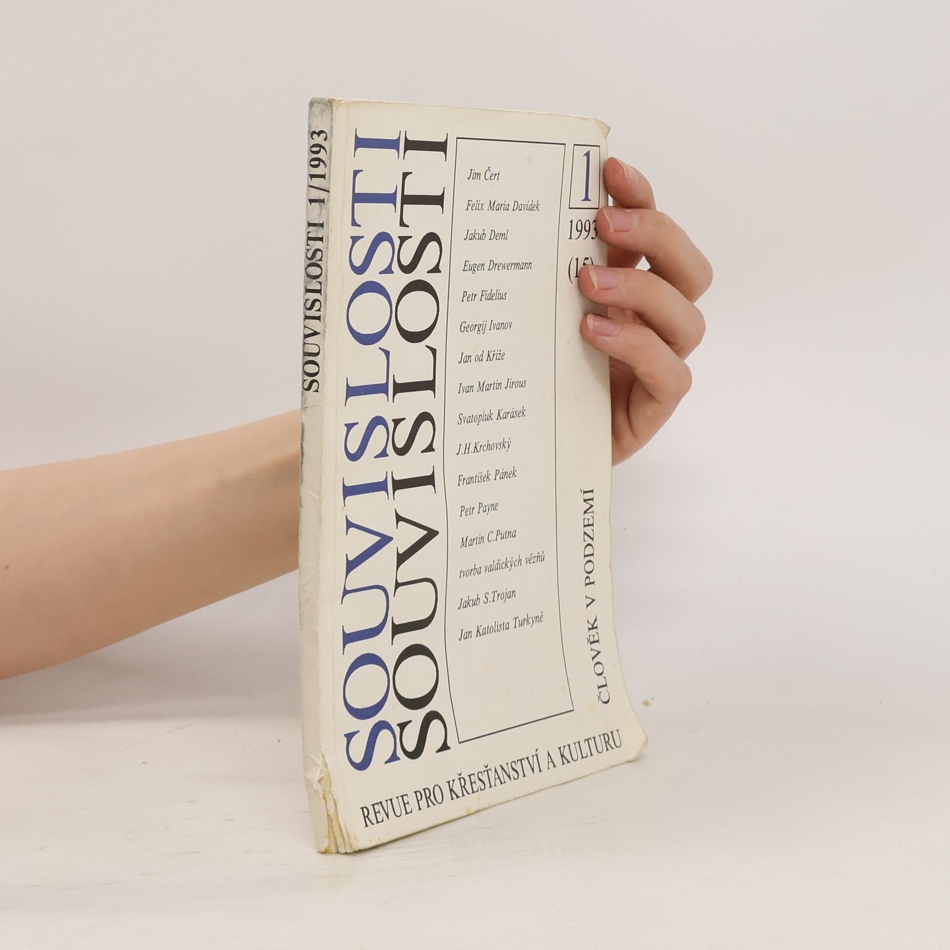 Collective Souvislosti. Revue pro křesťanství a kulturu 1/1993. 15