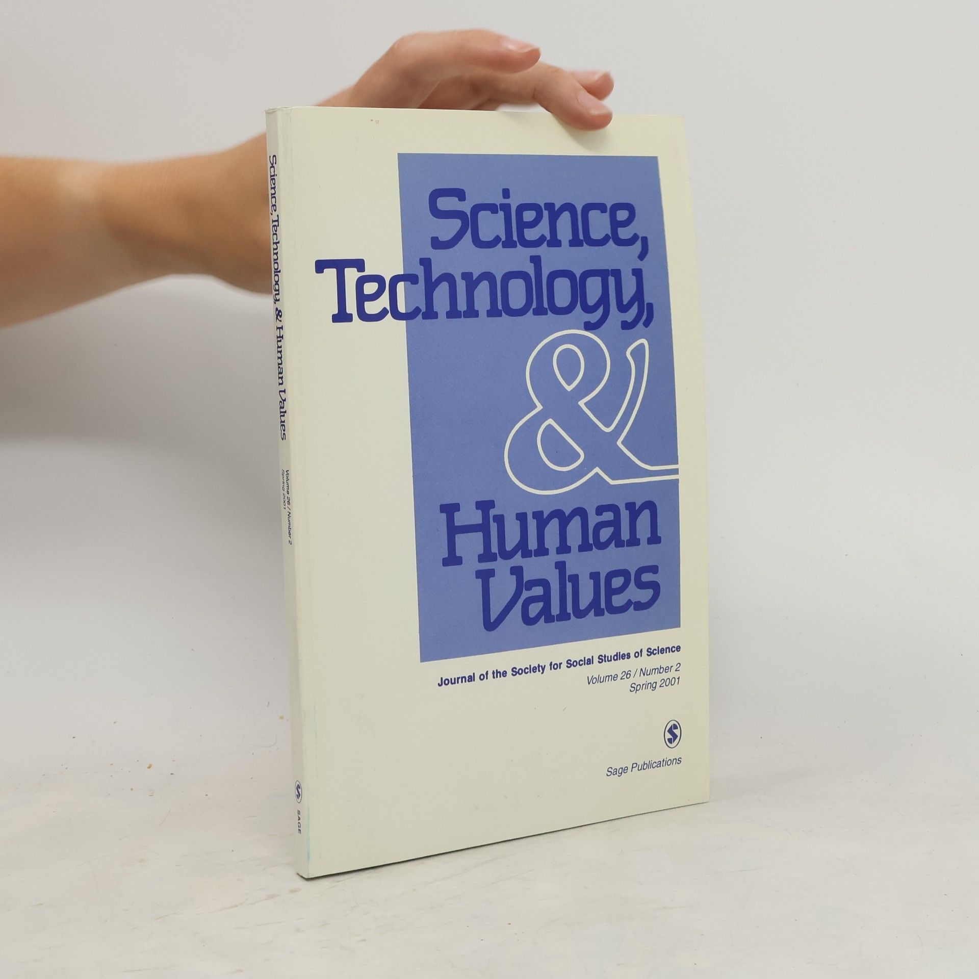 Autores varios Science, Technology, & Human Values vol. 26. Number 2, Spring 2001