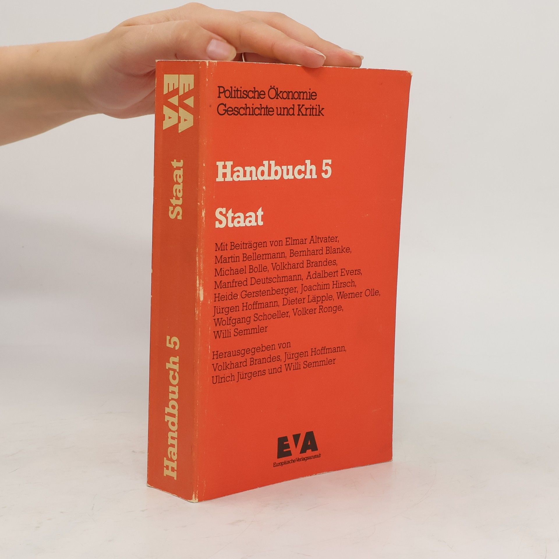 Elmar Altvater Handbuch. 5, Staat