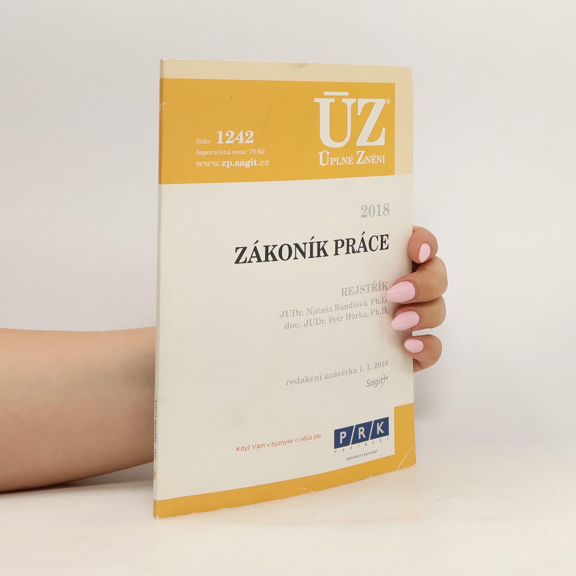 Nataša Randlová Zákoník práce 2018