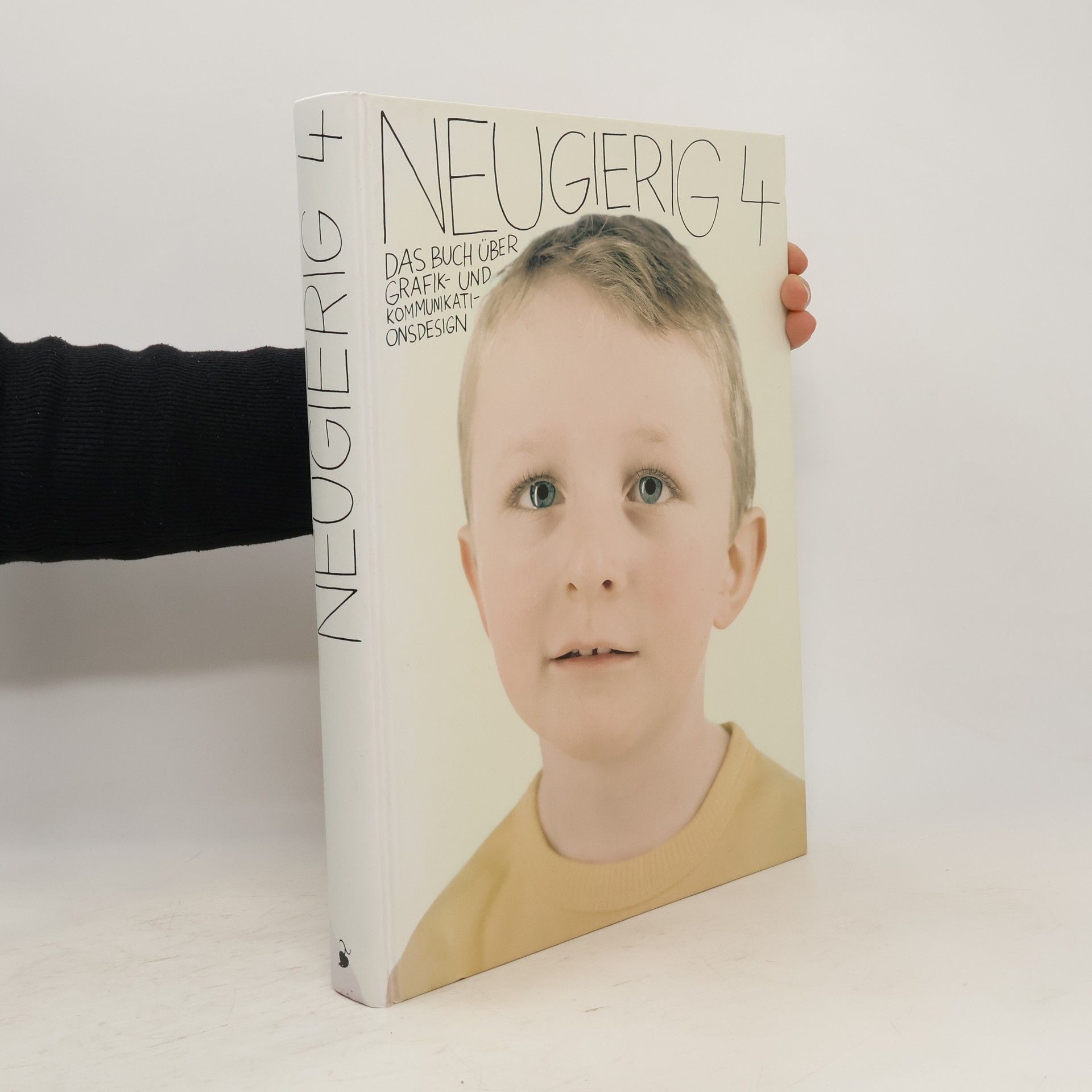 Johannes Erler Neugierig 4. Das Buch über Grafik- und Kommunikationsdesign. Dtsch.-Engl.