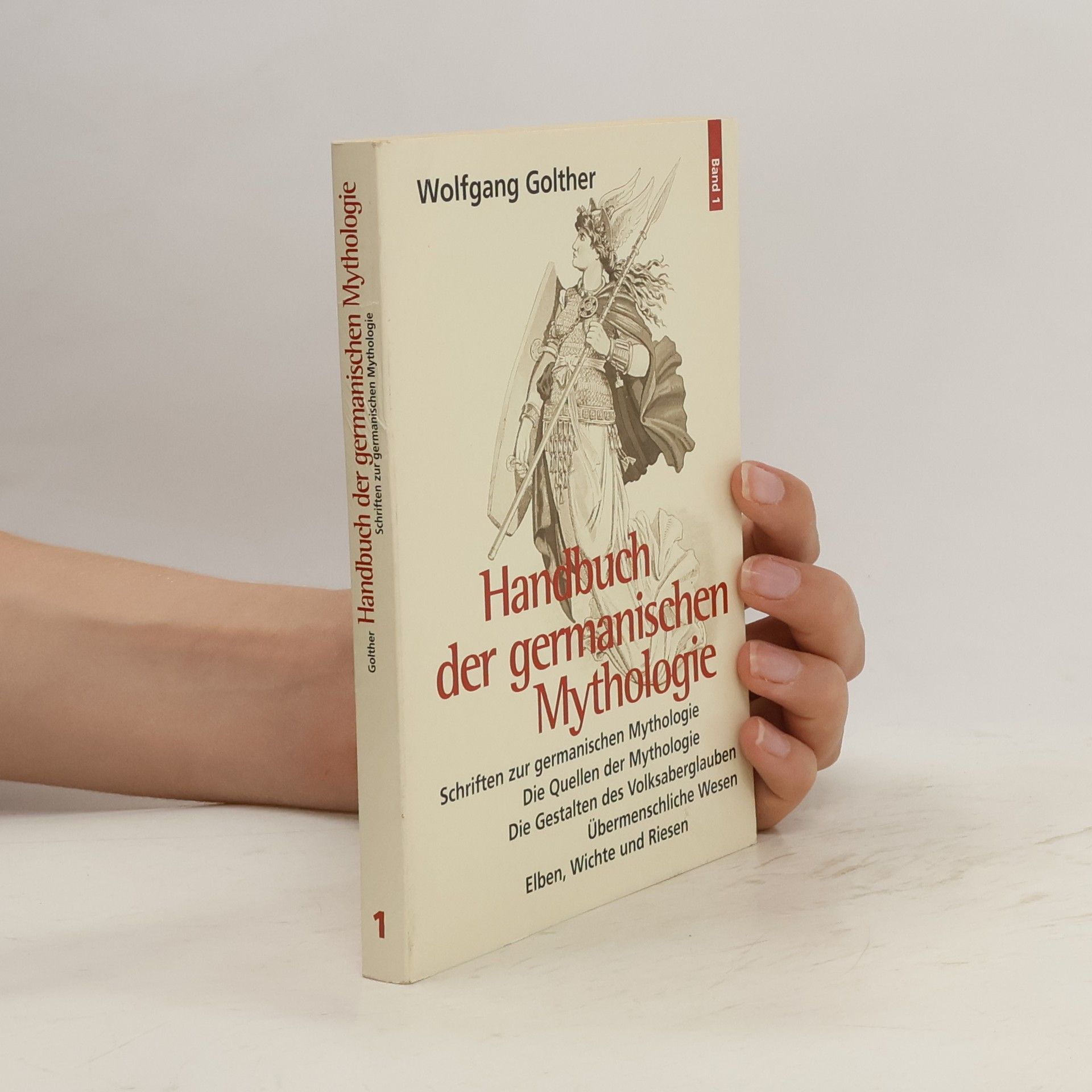 Wolfgang Golther Handbuch der germanischen Mythologie 1