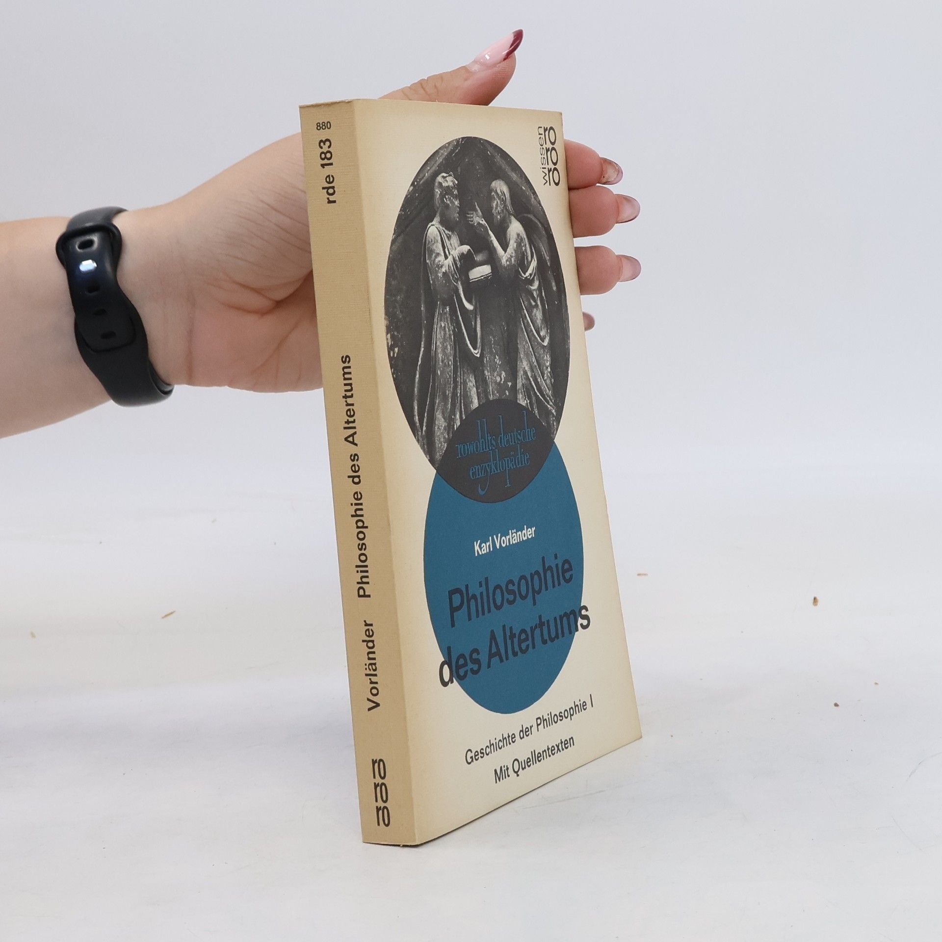 Carl Vorländer Philosophie des Altertums