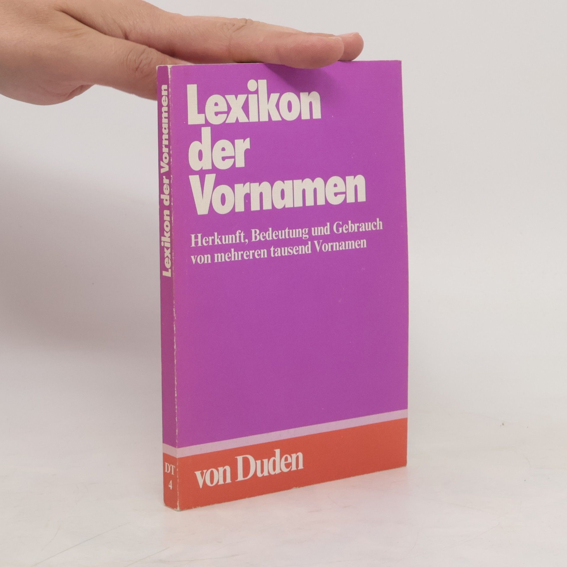 Günther Drosdowski Lexikon der Vornamen