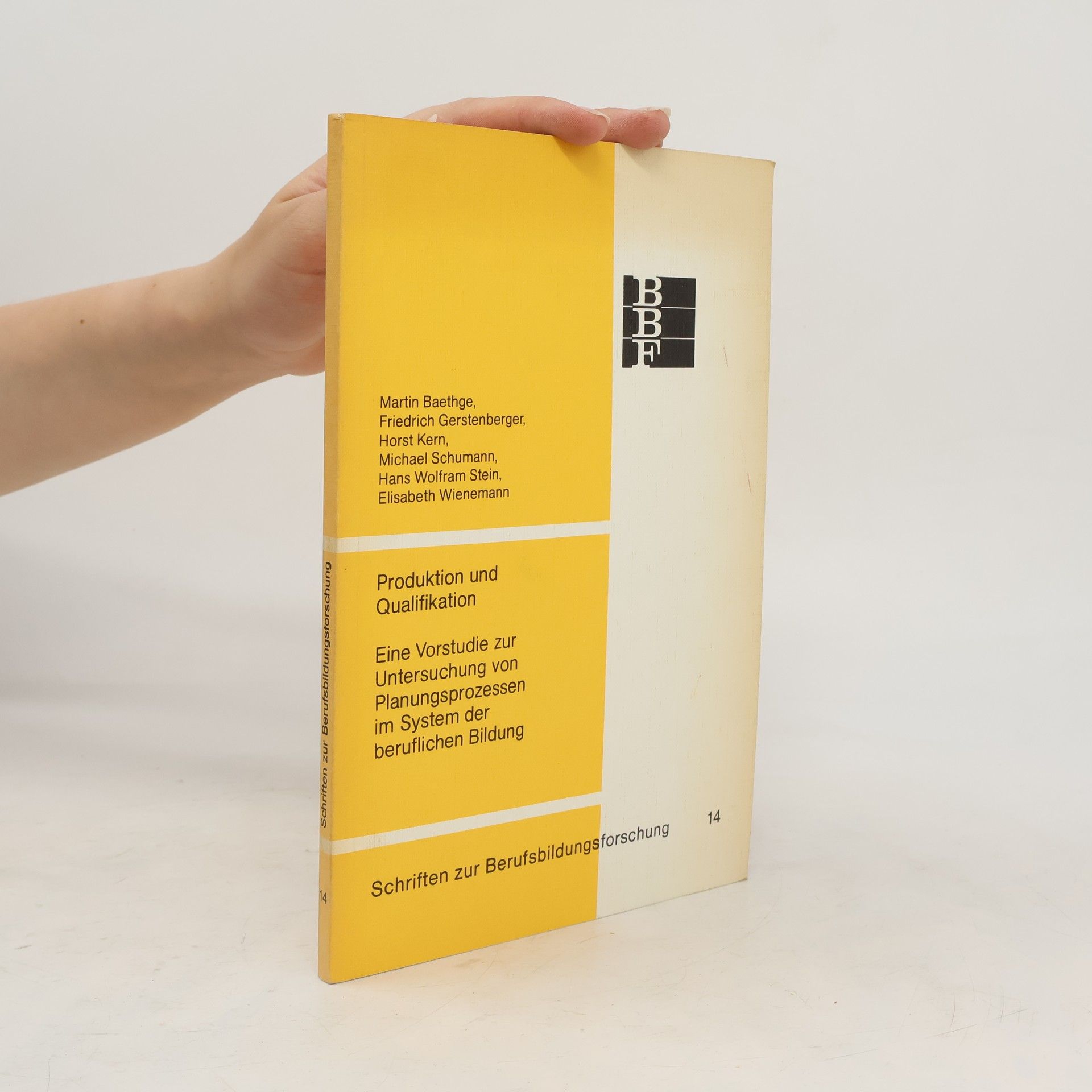 Martin Baethge Produktion und Qualifikation