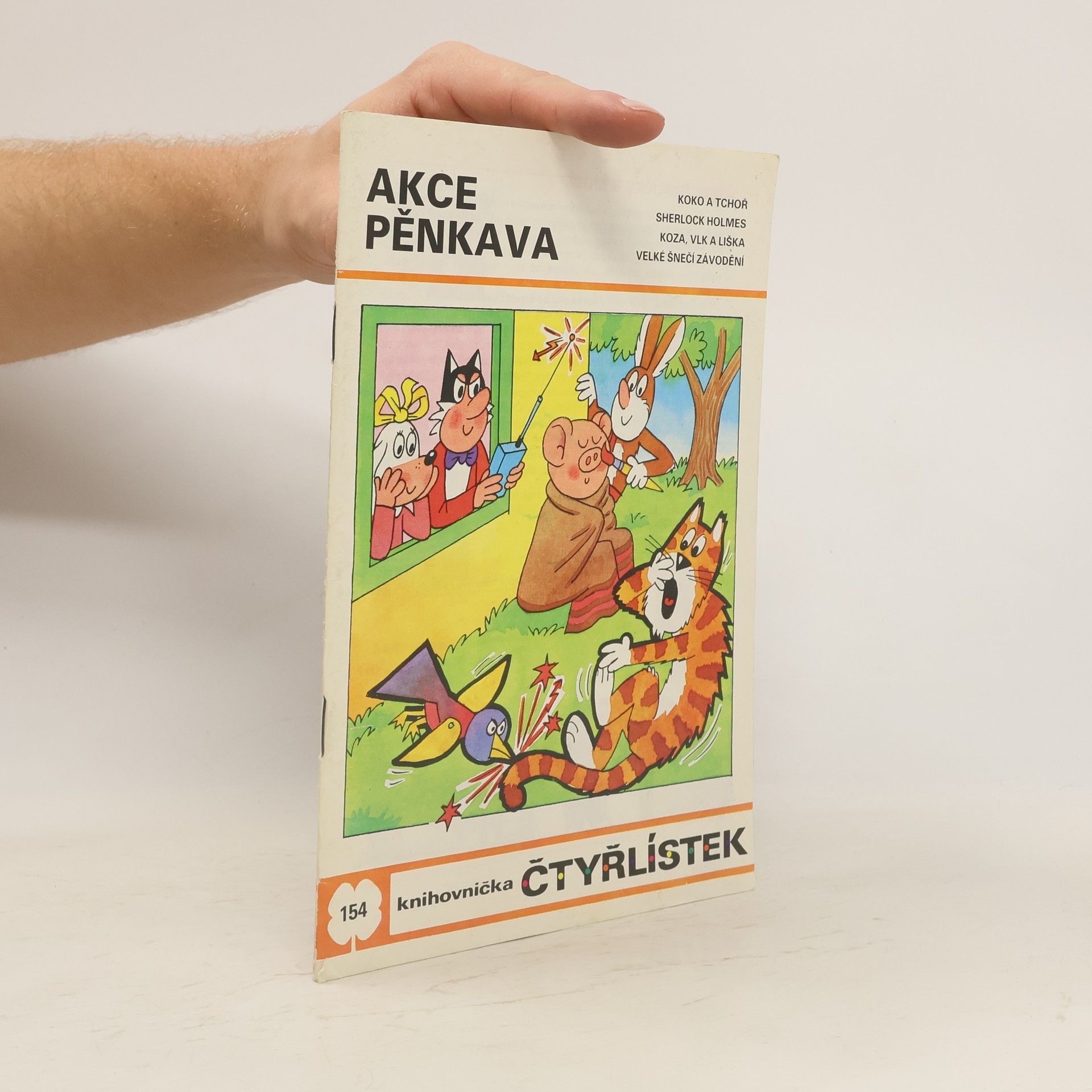 kolektiv Čtyřlístek 154. Akce pěnkava