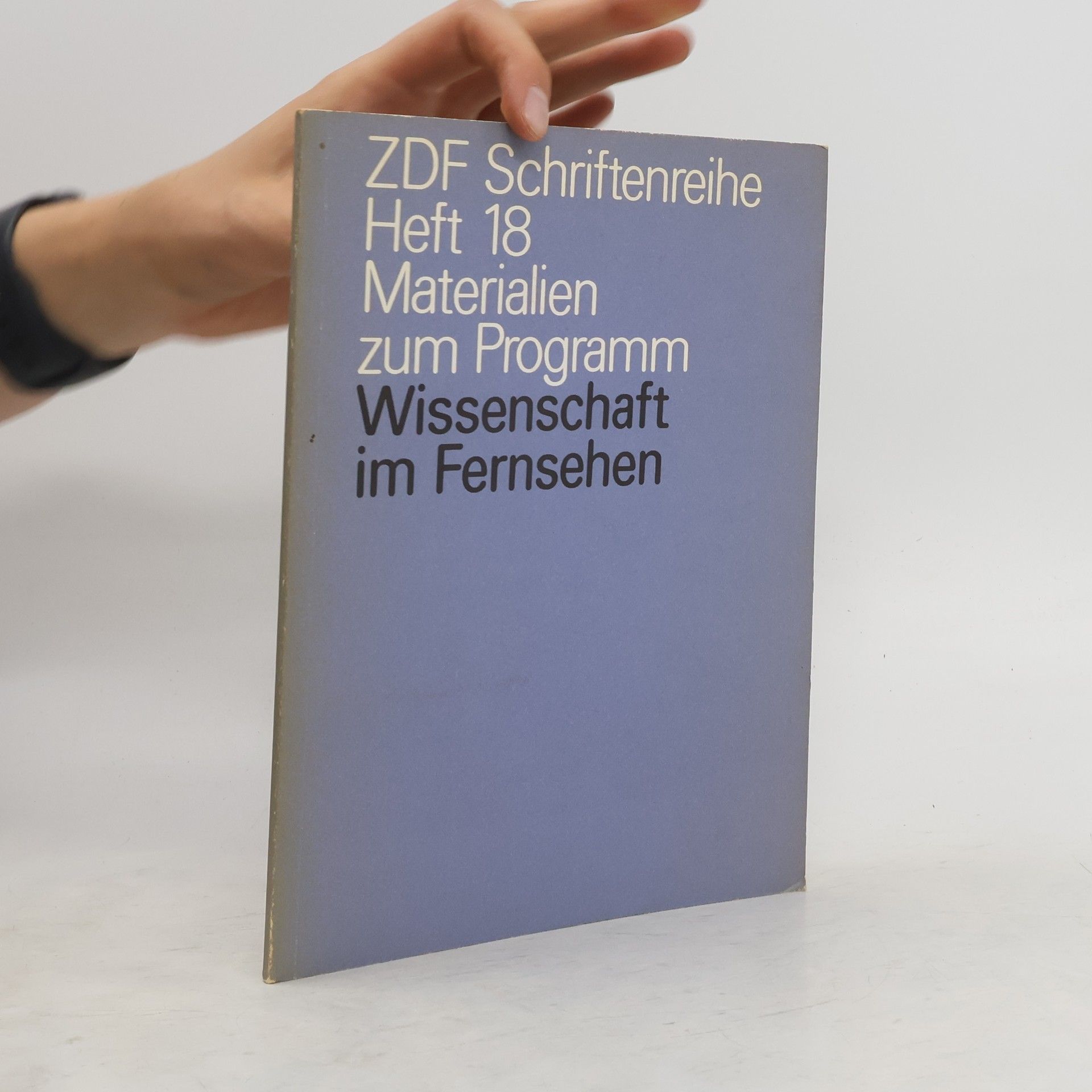 kolektiv ZDF Schriftenreihe Heft 18, Materialien zum Programm
