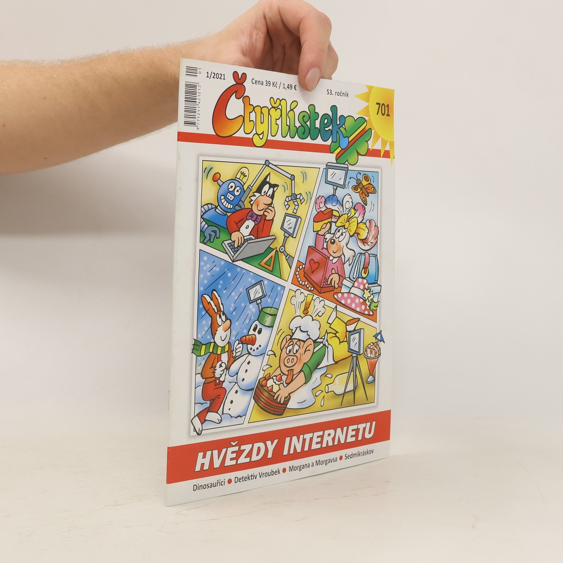 Kolektiv autorů Čtyřlístek 1/2021