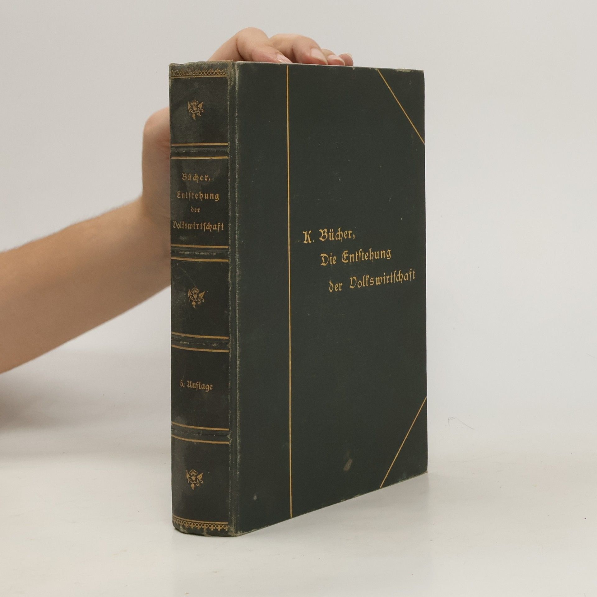 Karl Bücher Die Entstehung der Volkswirtschaft