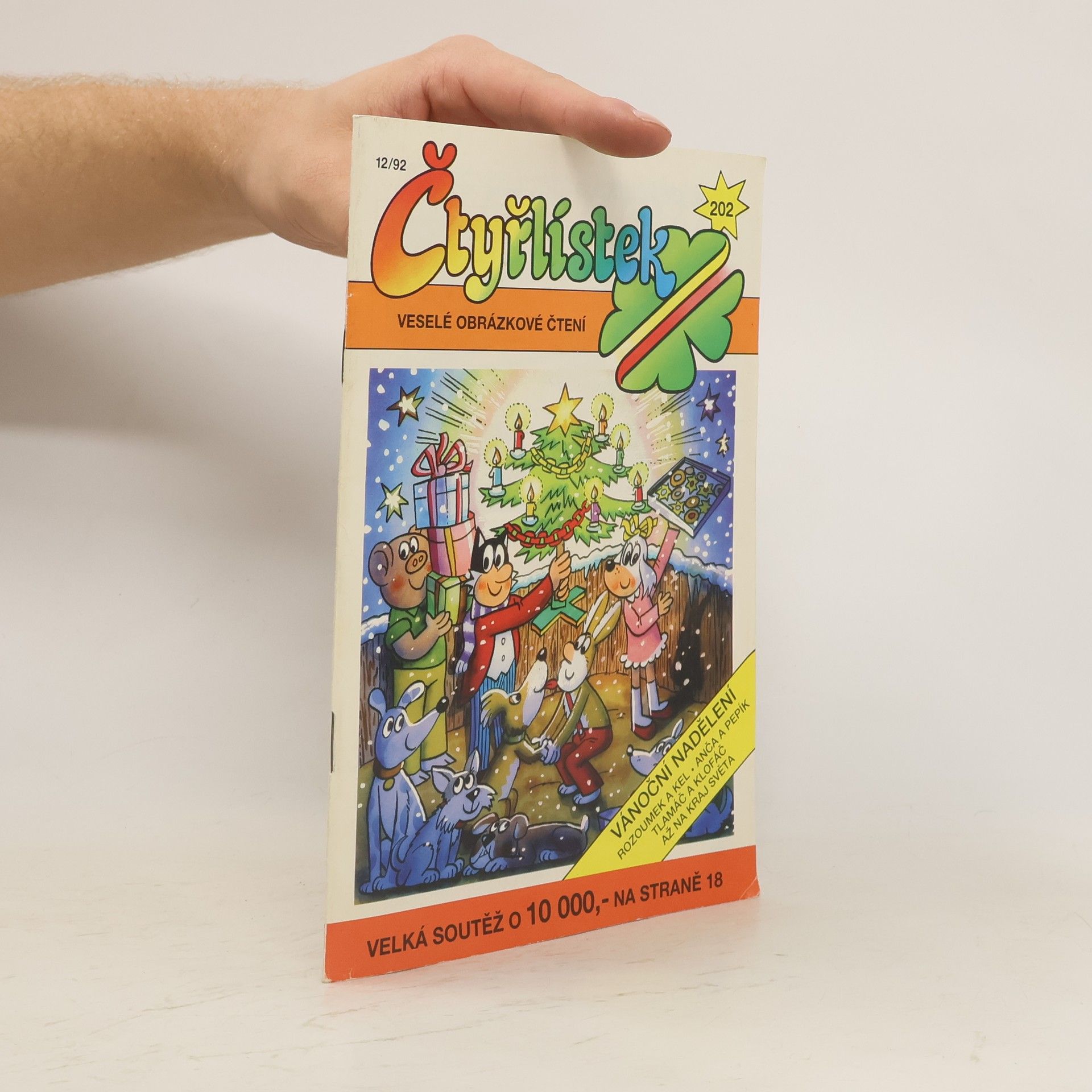 Collectif d'auteurs Čtyřlístek 202. 12/1992. Vánoční nadělení