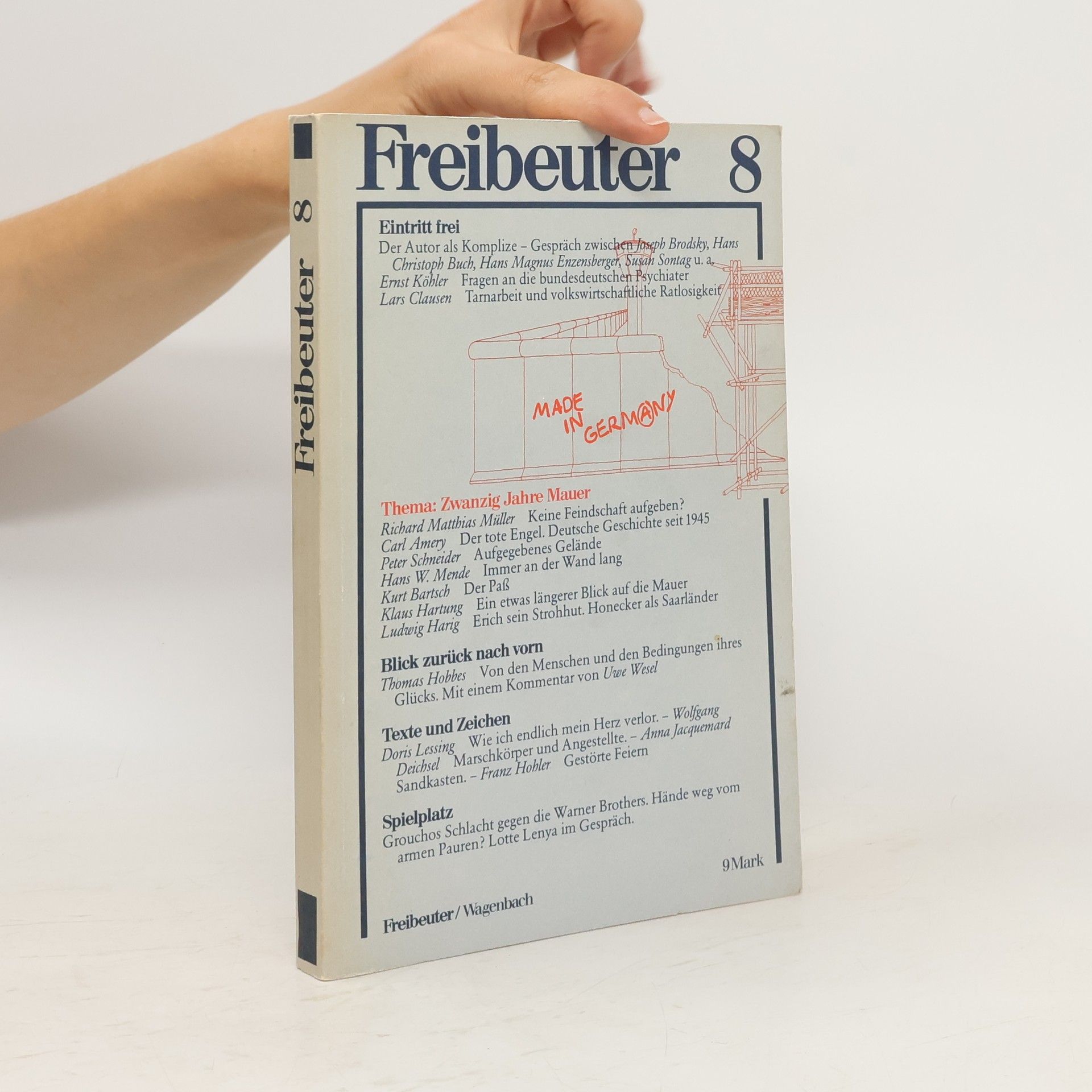 Various authors Freibeuter 8
