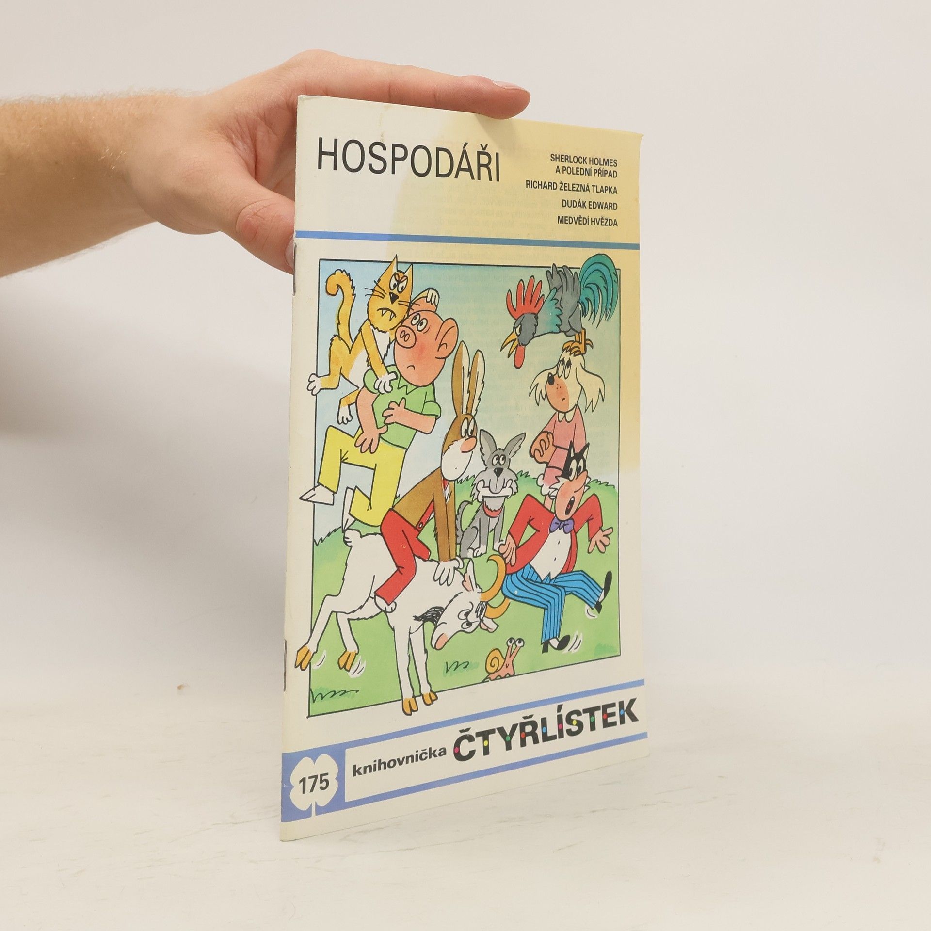 Ljuba Štíplová Čtyřlístek 175. Hospodáři
