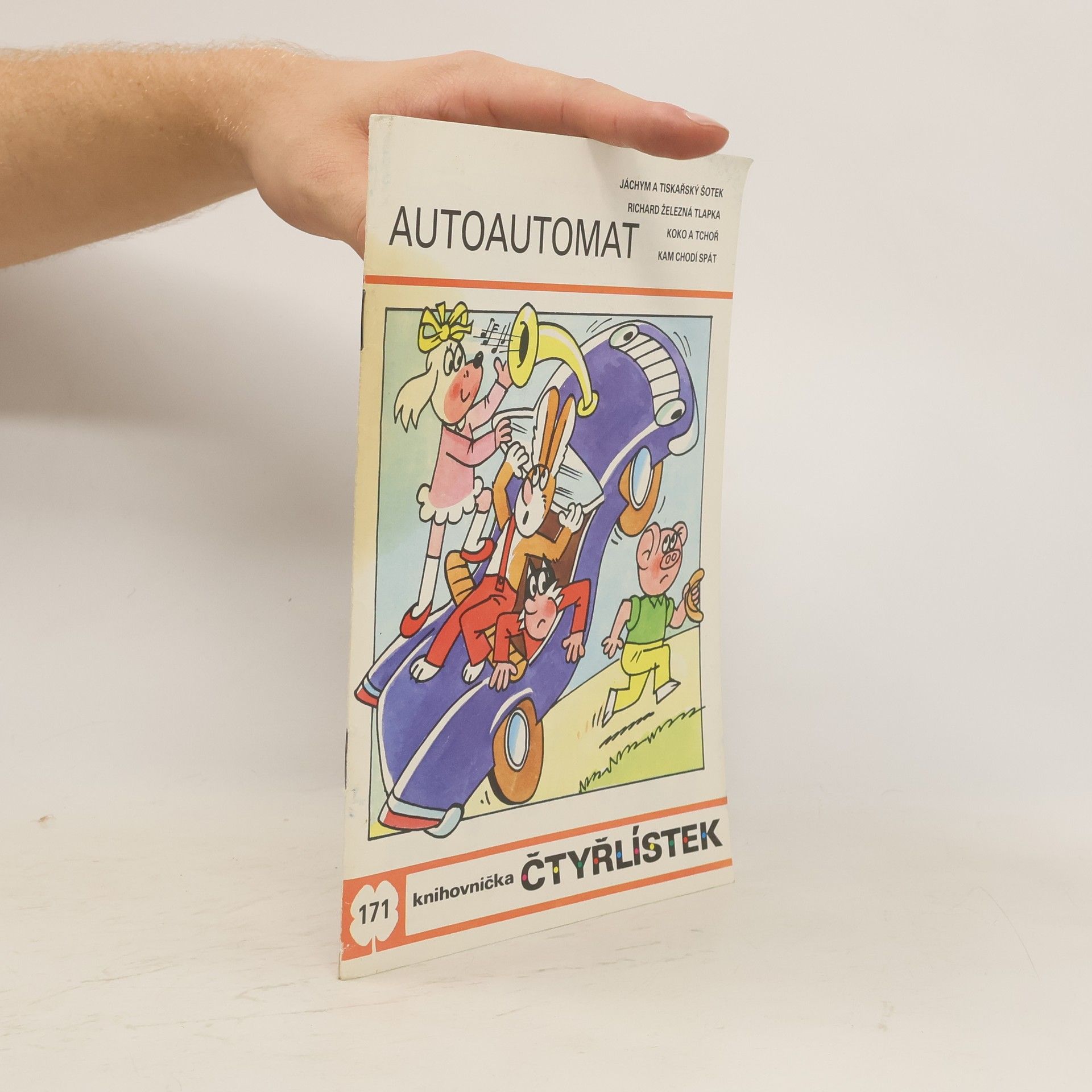 Jaroslav Němeček Čtyřlístek 171. Autoautomat