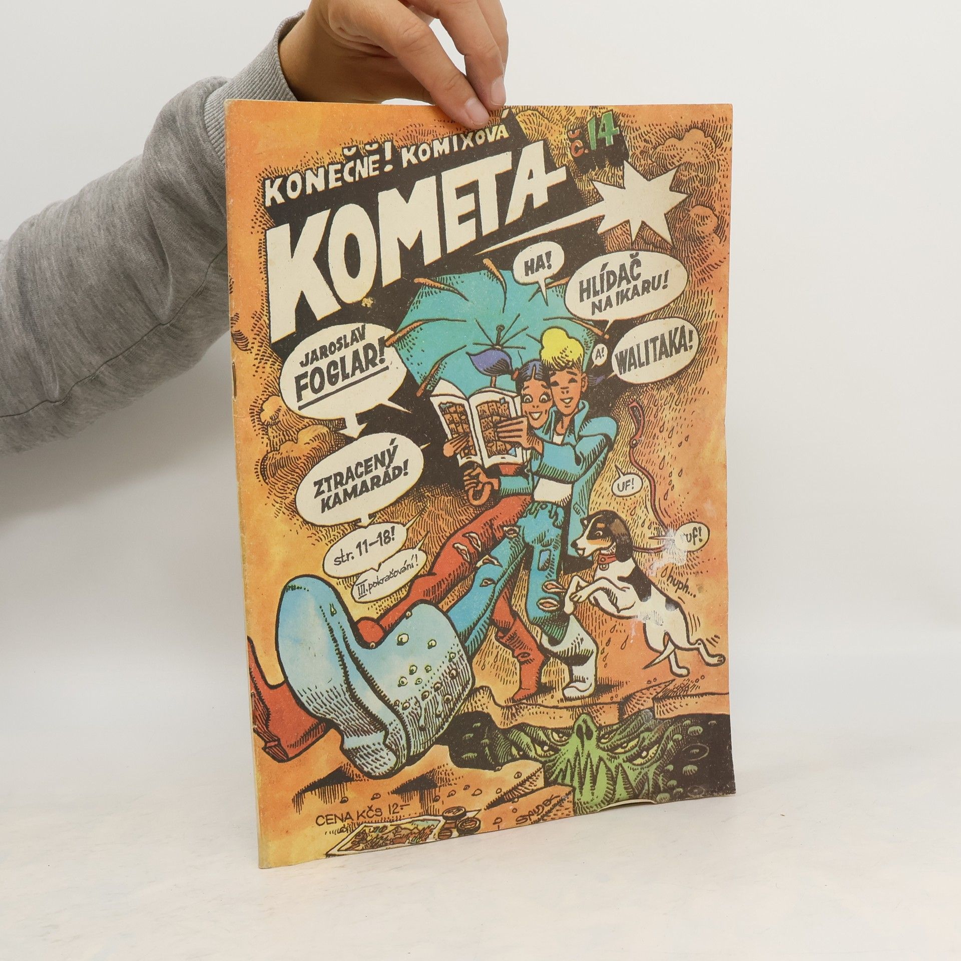 Jaroslav Foglar Konečně! komixová kometa 14