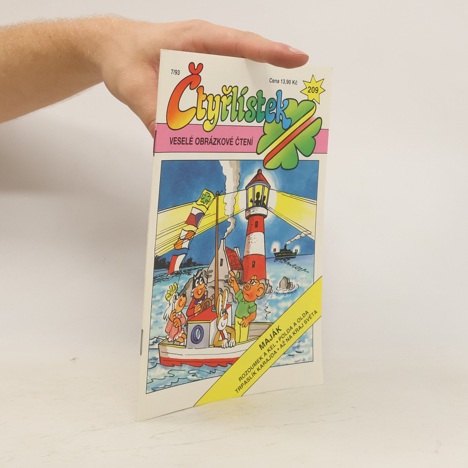 kolektiv Čtyřlístek 7/93. 209