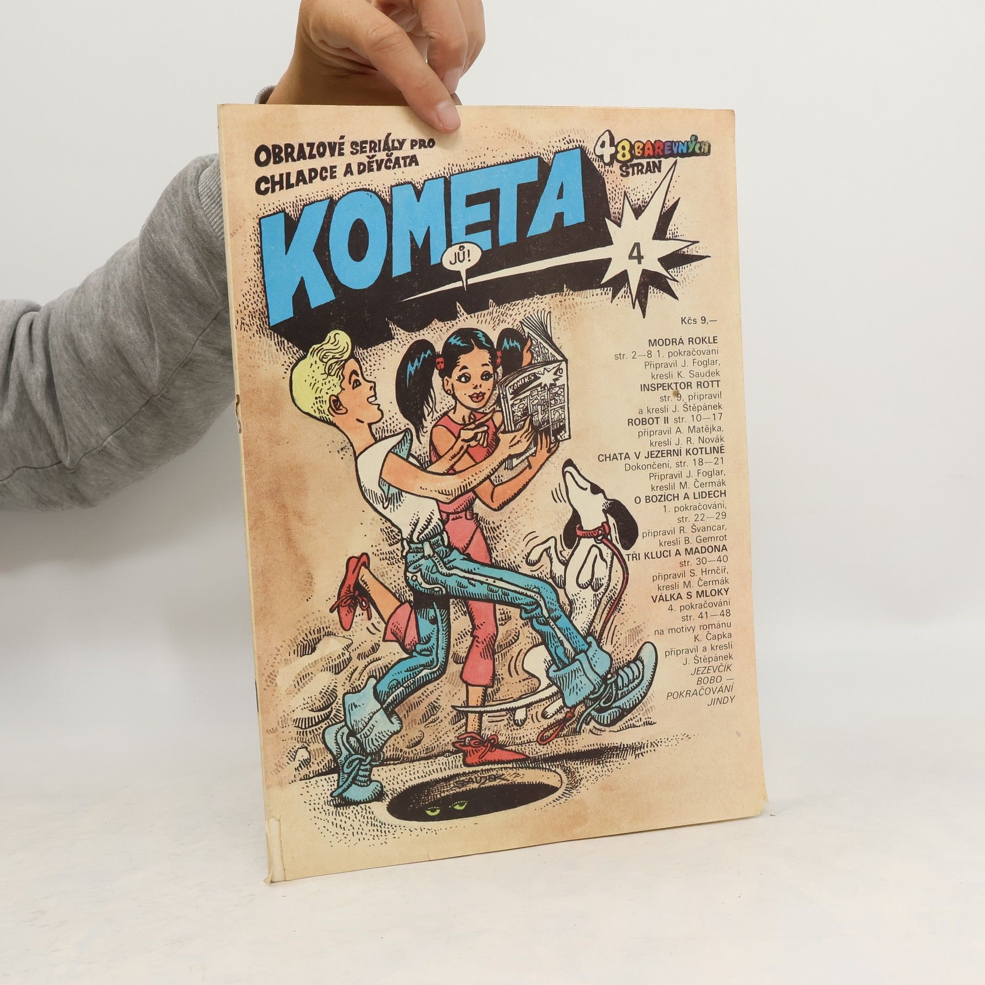 Kája Saudek Kometa 4/1989
