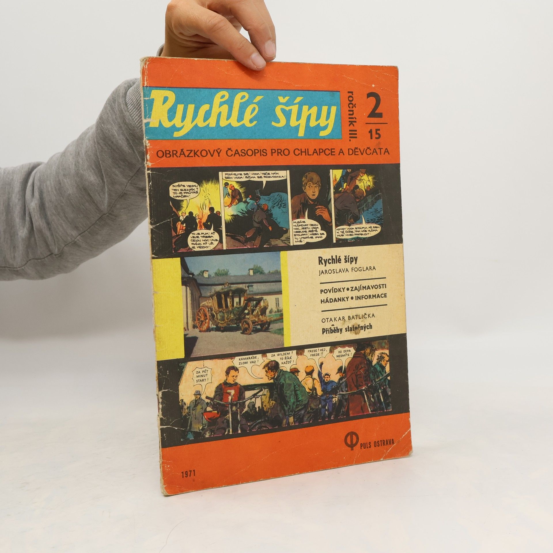 Jaroslav Foglar Rychlé šípy ročník III. 2/15