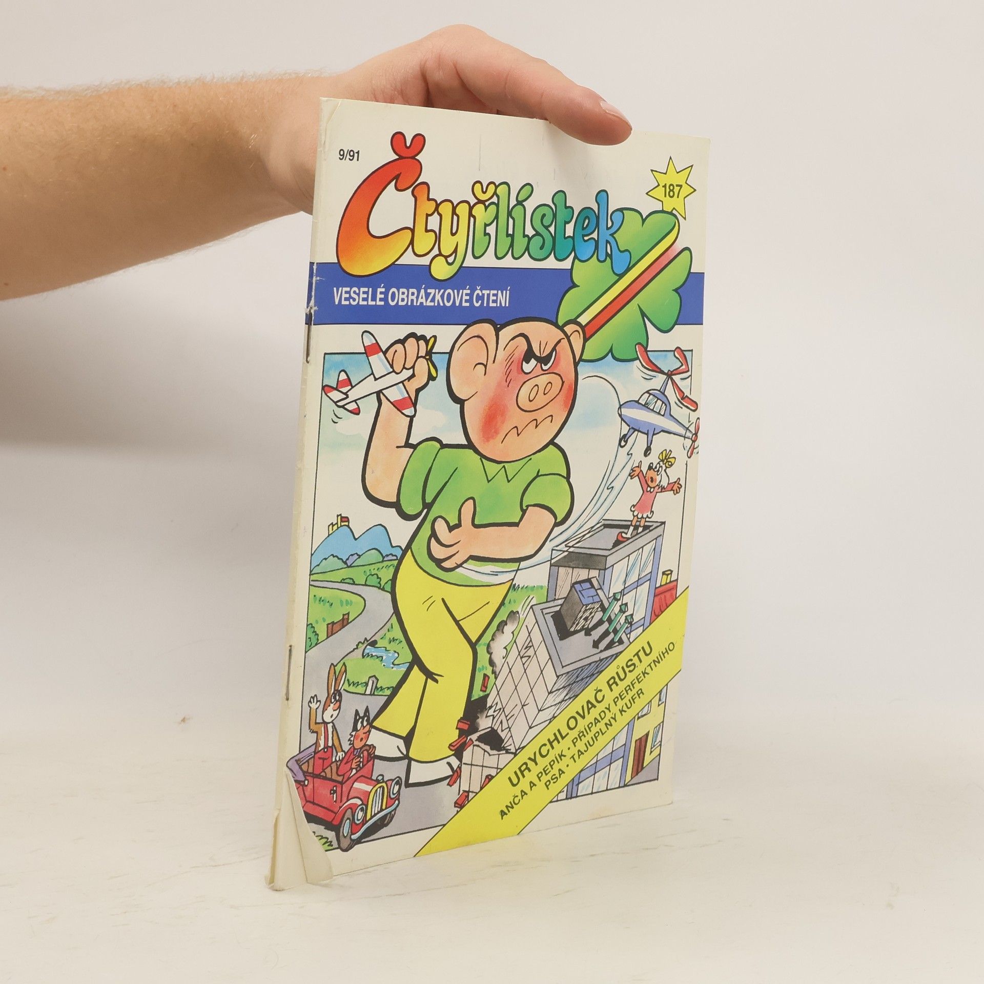 kolektiv Čtyřlístek 187. Urychlovač růstu 9/1991