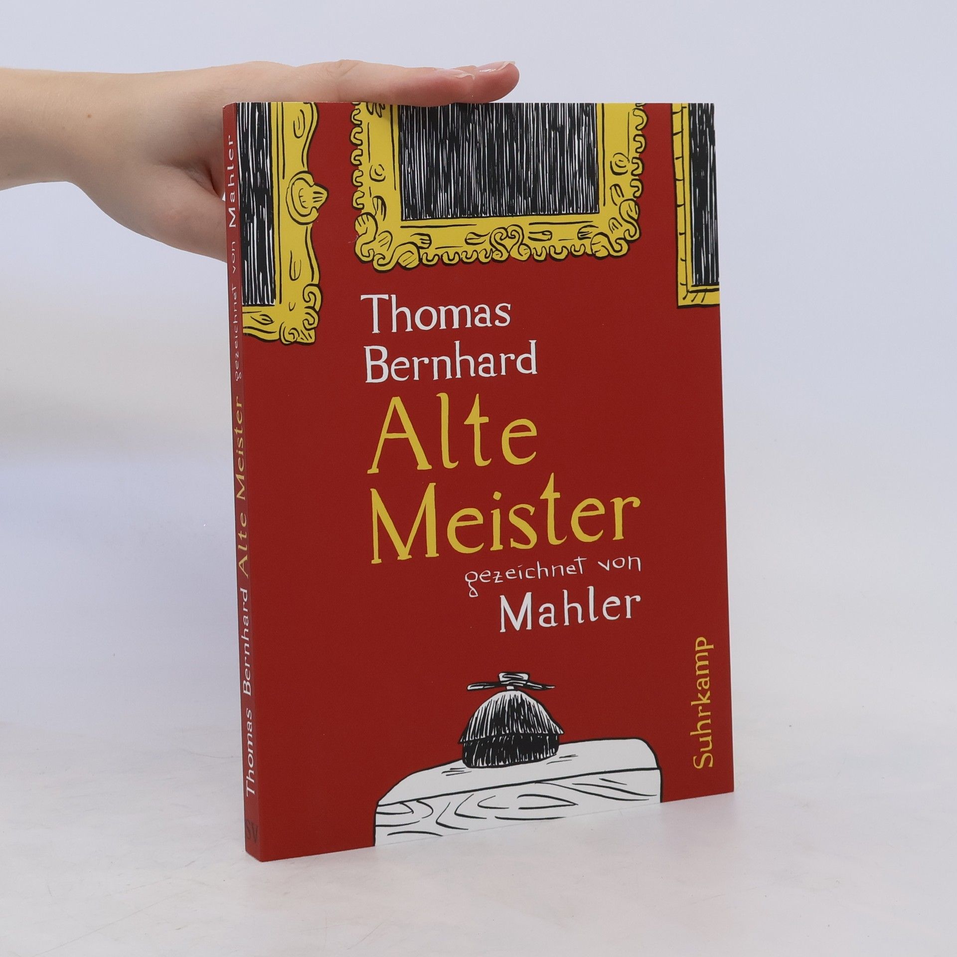 Nicolas Mahler Thomas Bernhard, Alte Meister