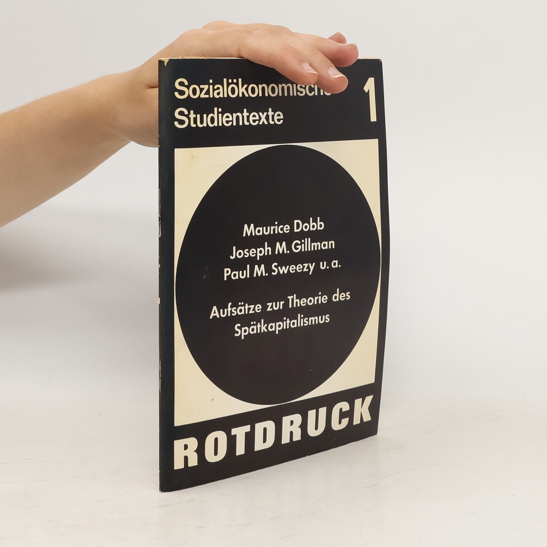 Various authors Sozialökonomische Studientexte 1