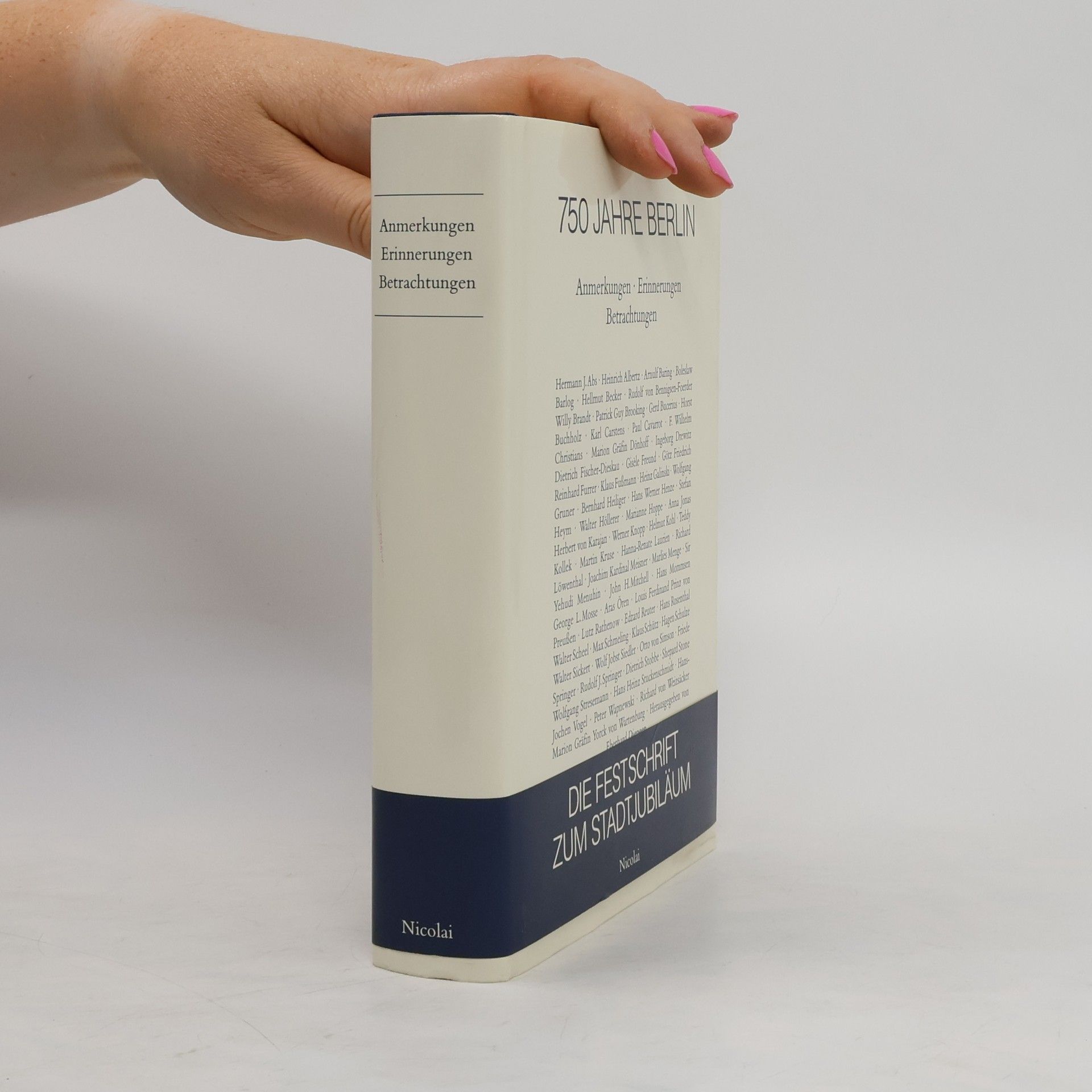 750 [Siebenhundertfünfzig] Jahre Berlin