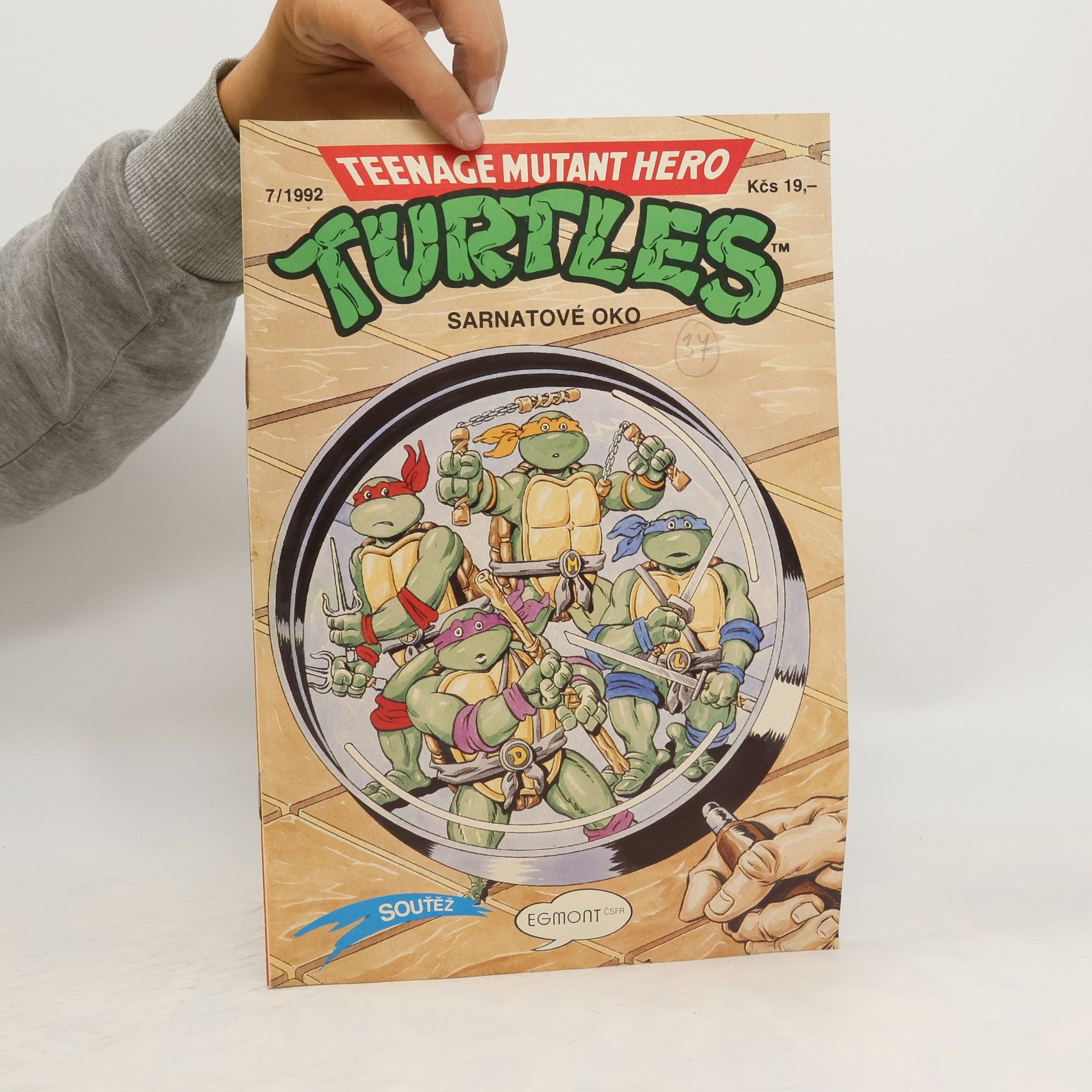Petr Hejný Teenage Mutant Hero Turtles. Sarnatové oko II. díl. 7/1992