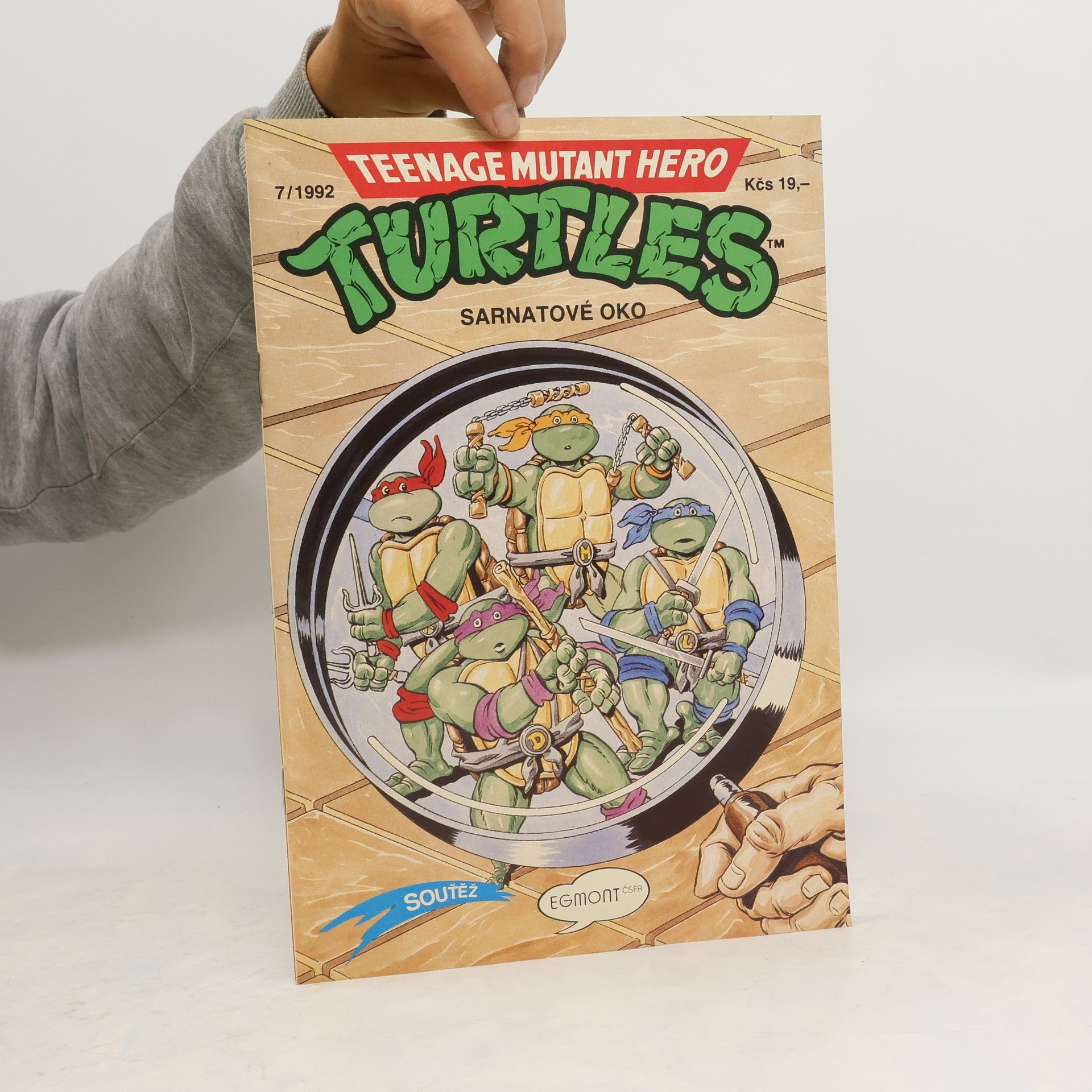 Petr Hejný Teenage Mutant Hero Turtles. Sarnatové oko II. díl. 7/1992