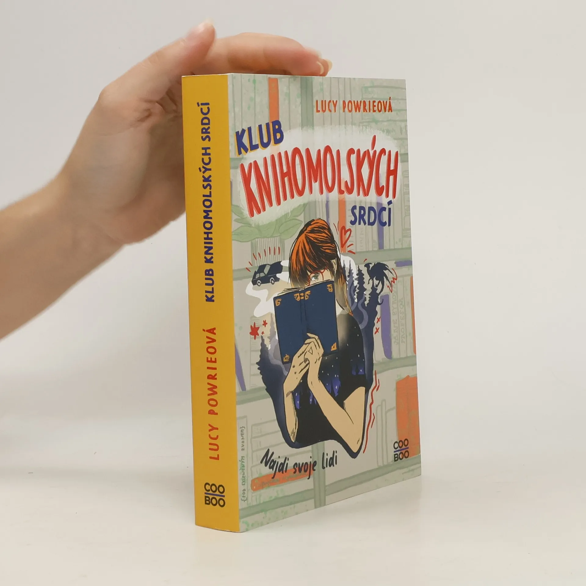 Klub knihomolských srdcí | Livre | souple | Lucy Powrie | CS
