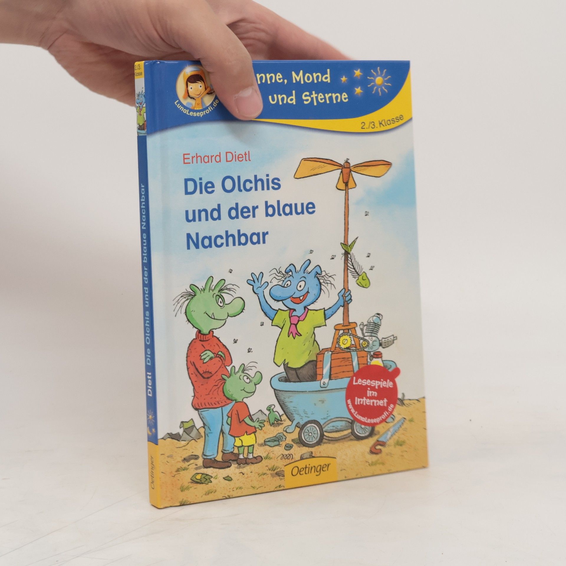 Erhard Dietl Die Olchis und der blaue Nachbar