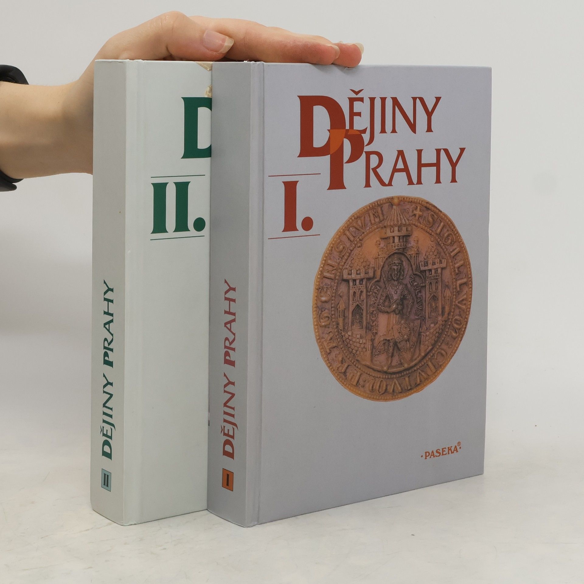 Jaroslav Láník Dějiny Prahy I. a II. díl