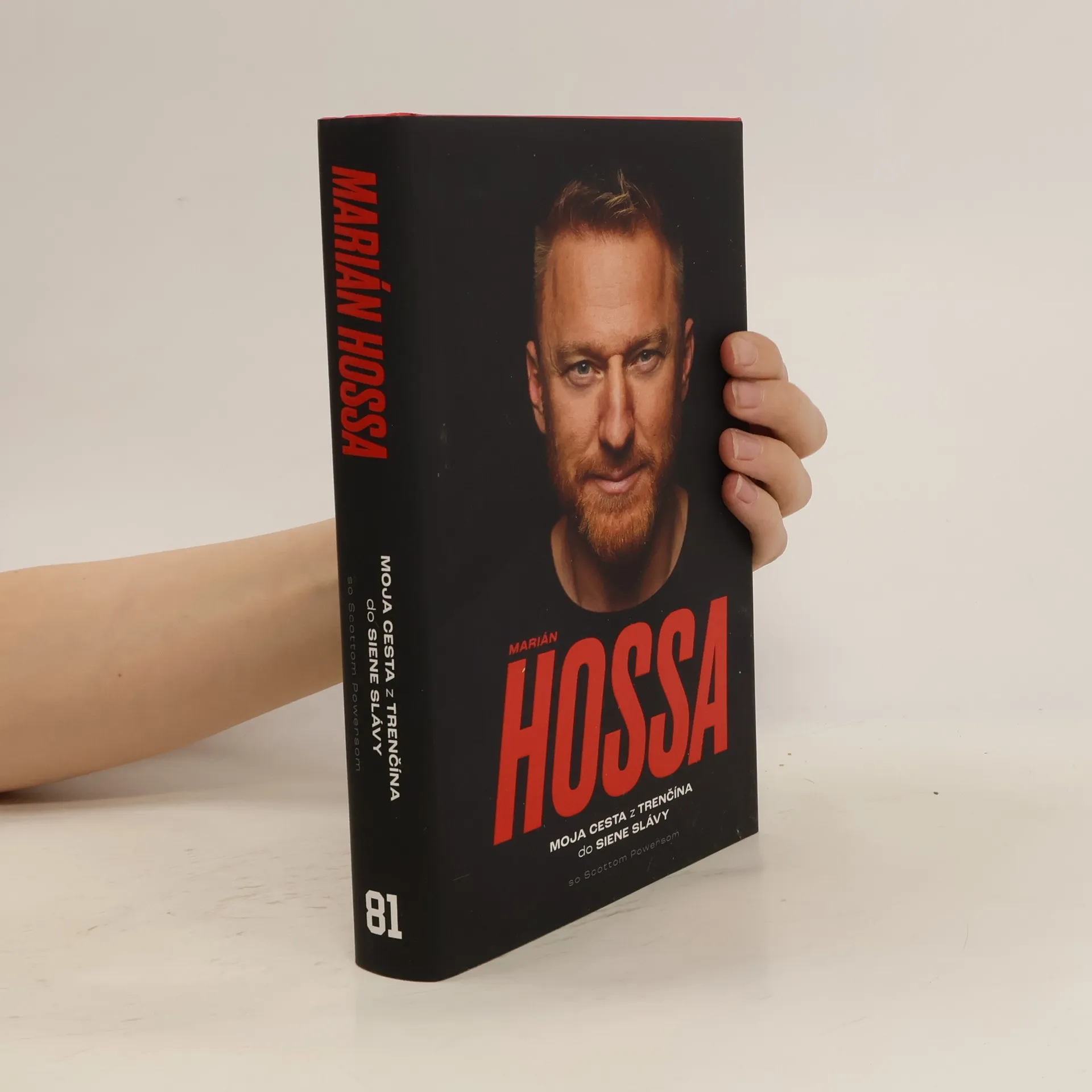 Marián Hossa. Moja cesta z Trenčína do siene slávy | Book | Hardcover | Scott Powers | SK
