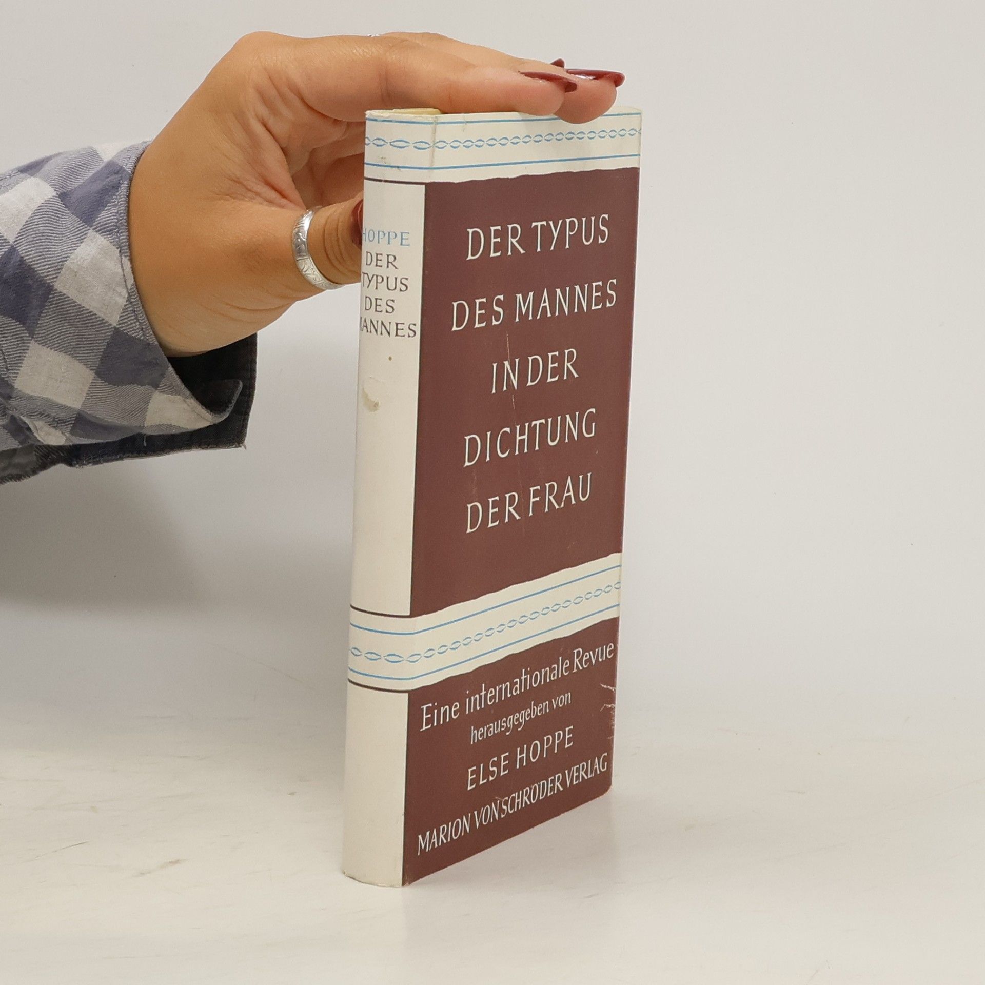 Else Hoppe Der Typus des Mannes in der Dichtung der Frau